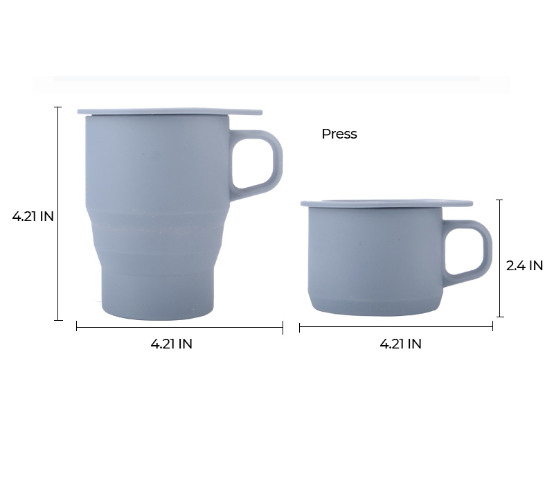 Collapsible Silicone Mug 8