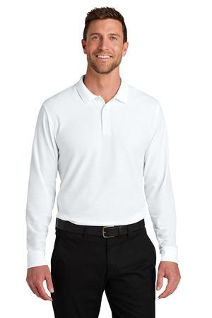 Port Authority Wearever Signature Pique Long Sleeve Polo K200LS 21