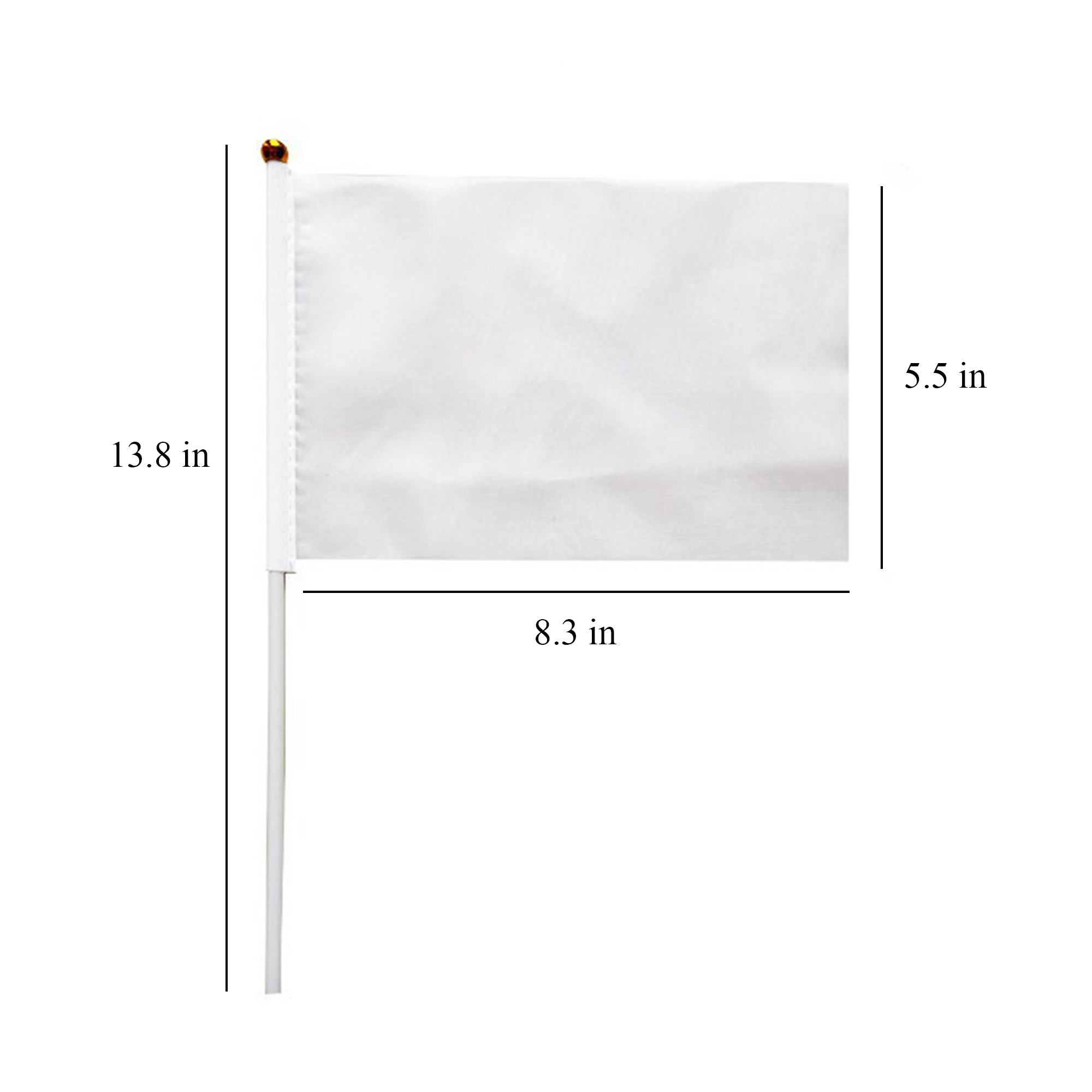 Polyester Cheering Hand Flag 3