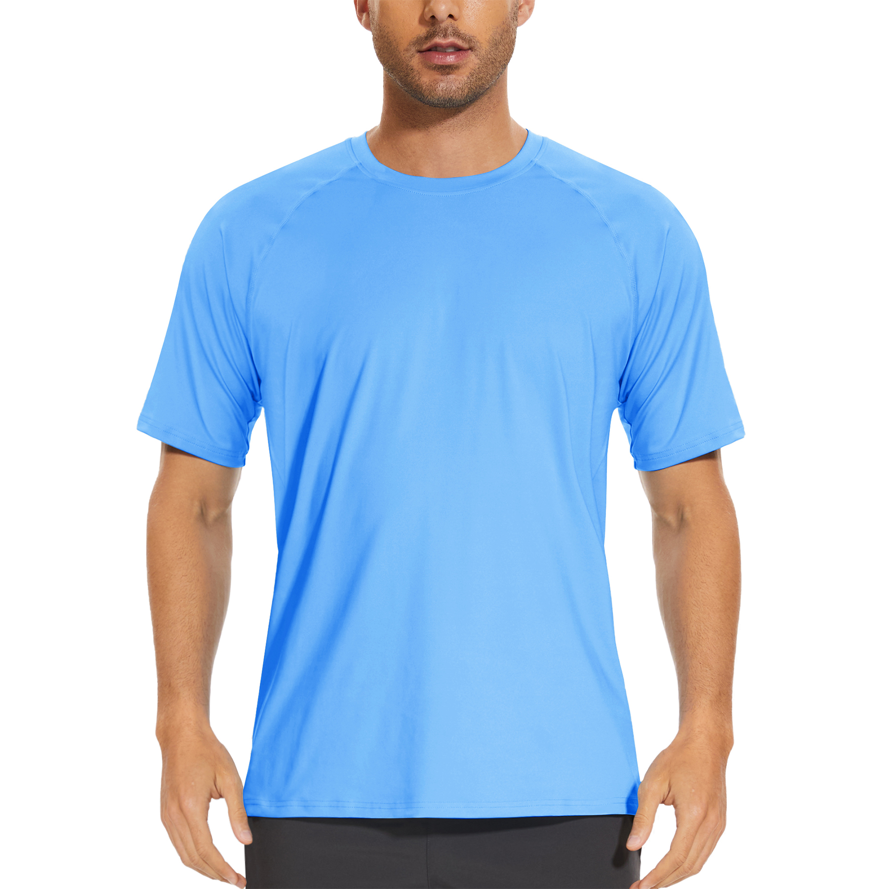 Men's Workout Moisture Wicking Cooling Shirt 8