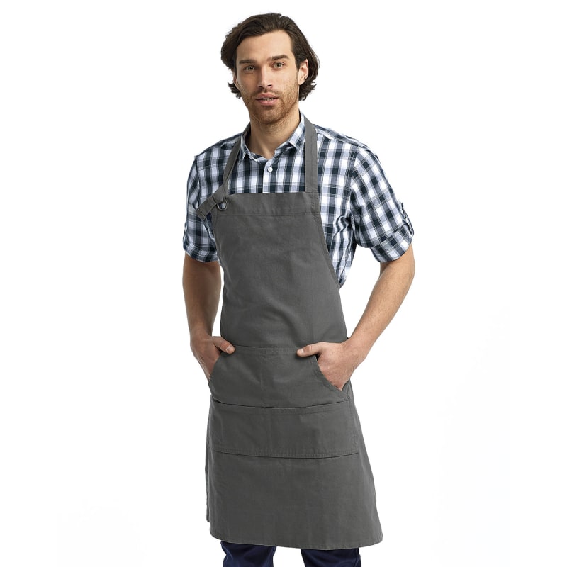 Artisan Collection By Reprime Unisex "Calibre" Heavy Cotton Canvas Pocket Apron 2