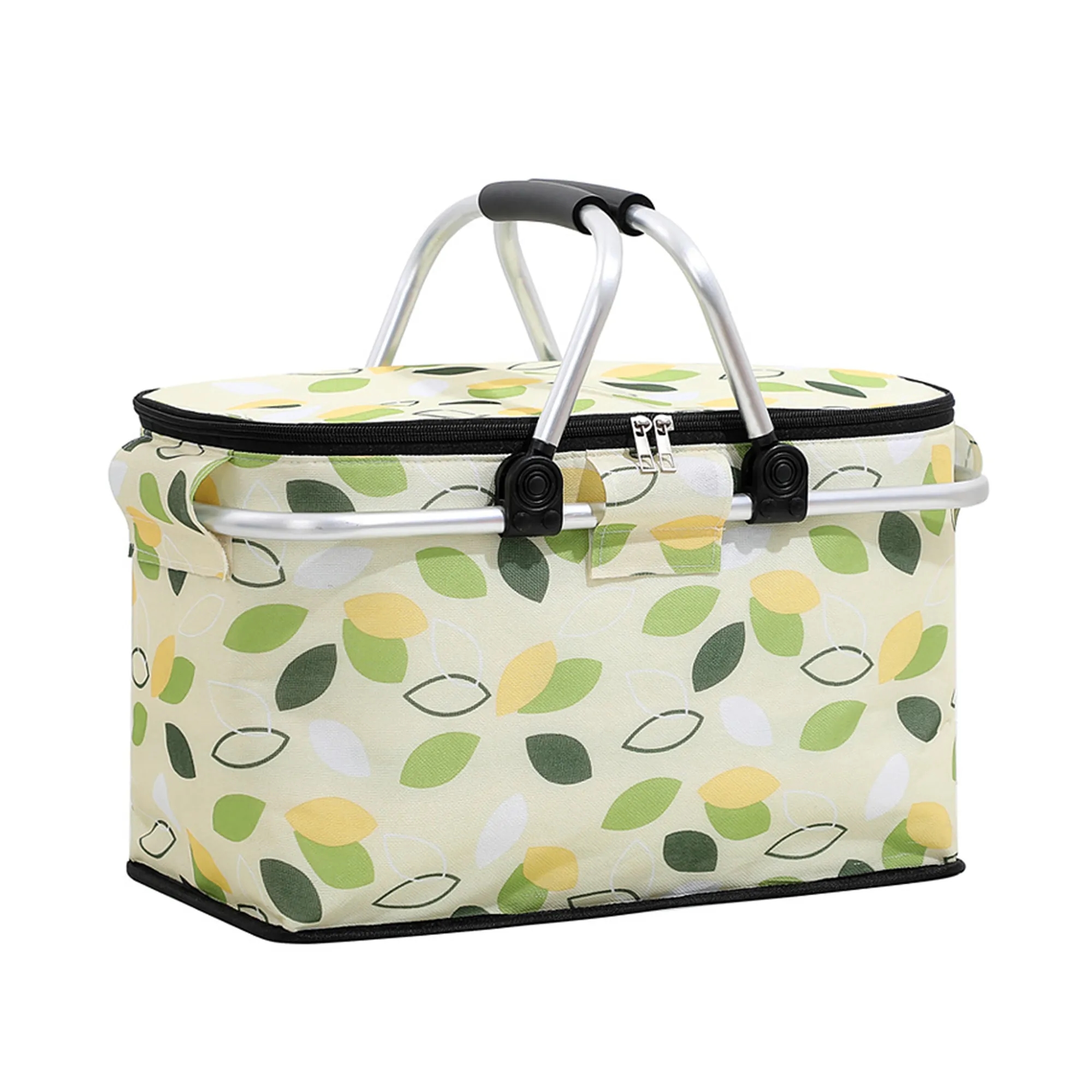 Outdoor Folding Insulated Refrigerated Picnic Basket 3