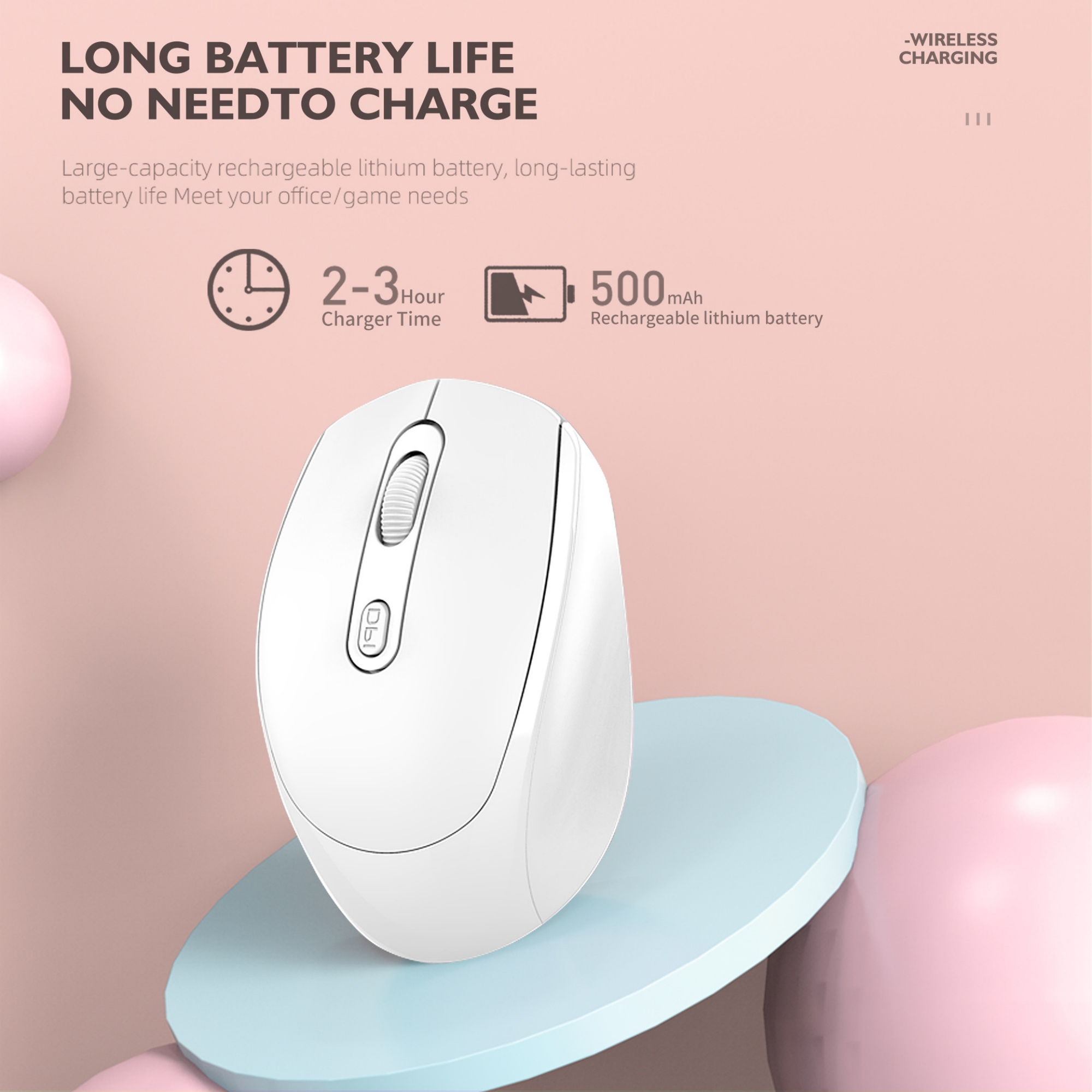 Rehargable Wireless Mouse 3