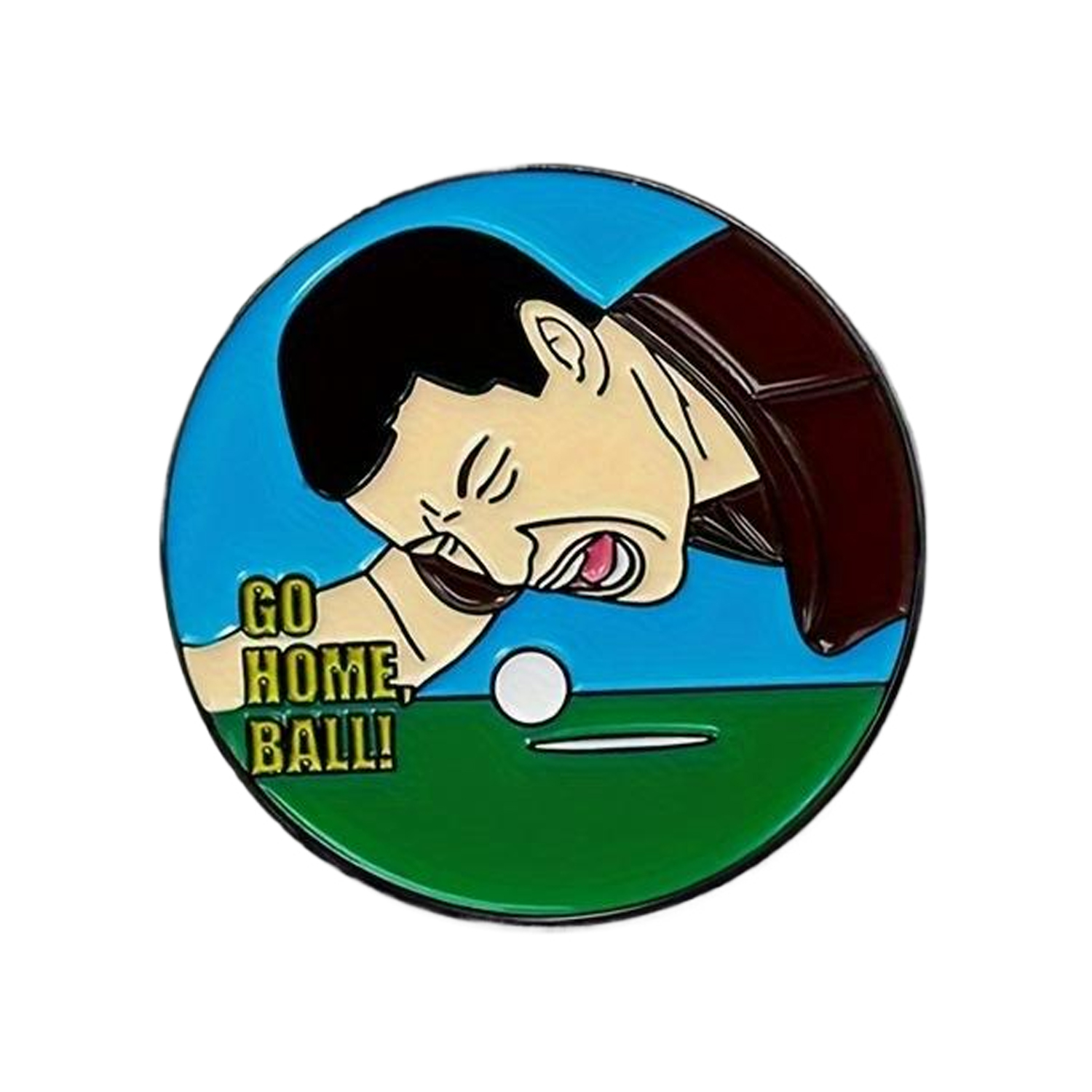 Custom Nickel Plated Golf Ball Marker 5