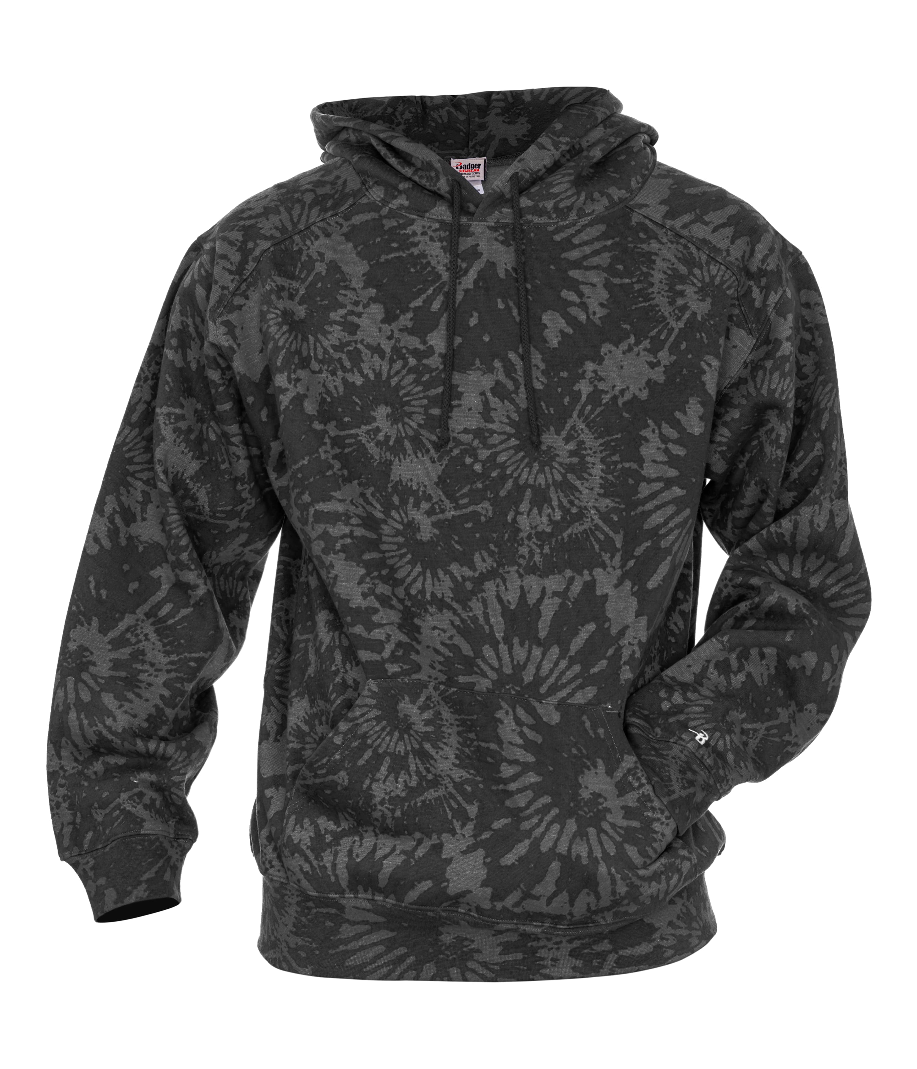 ATHLETIC FLEECE TIE-DYE HOOD 5