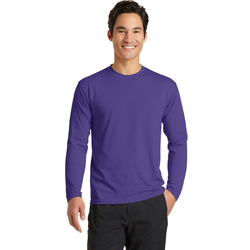 Port & Company Long Sleeve Performance Blend Tee. 20