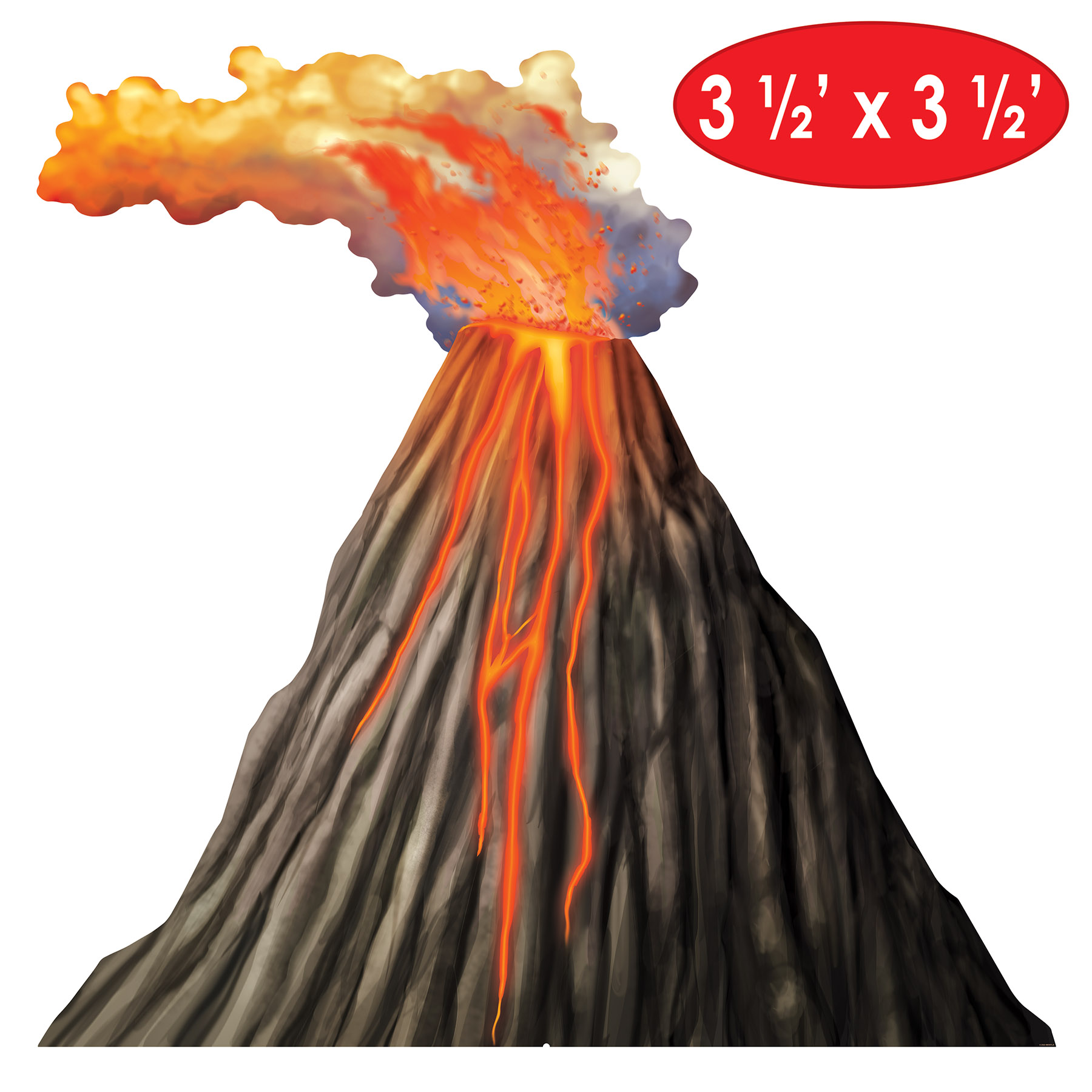Luau Volcano Stand-Up 4