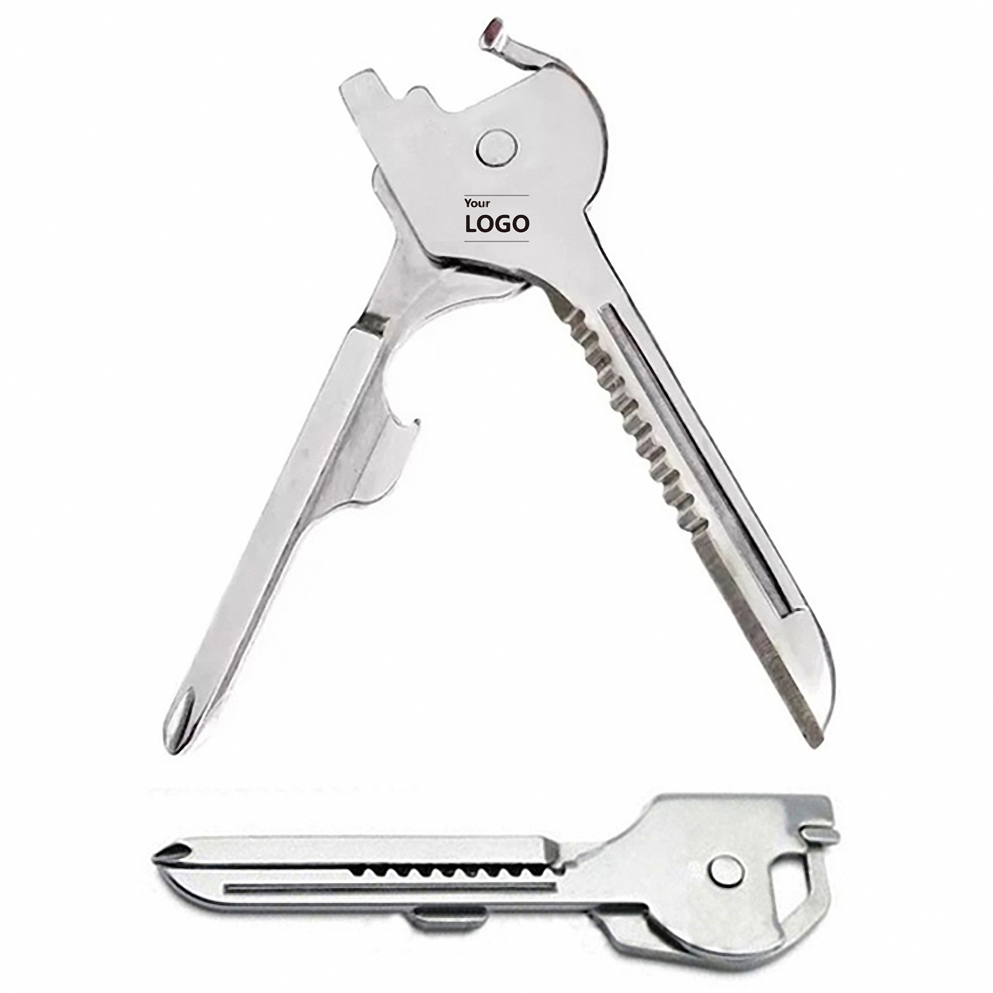 5-in-1 Stainless Steel Keychain Multi-Tool 4