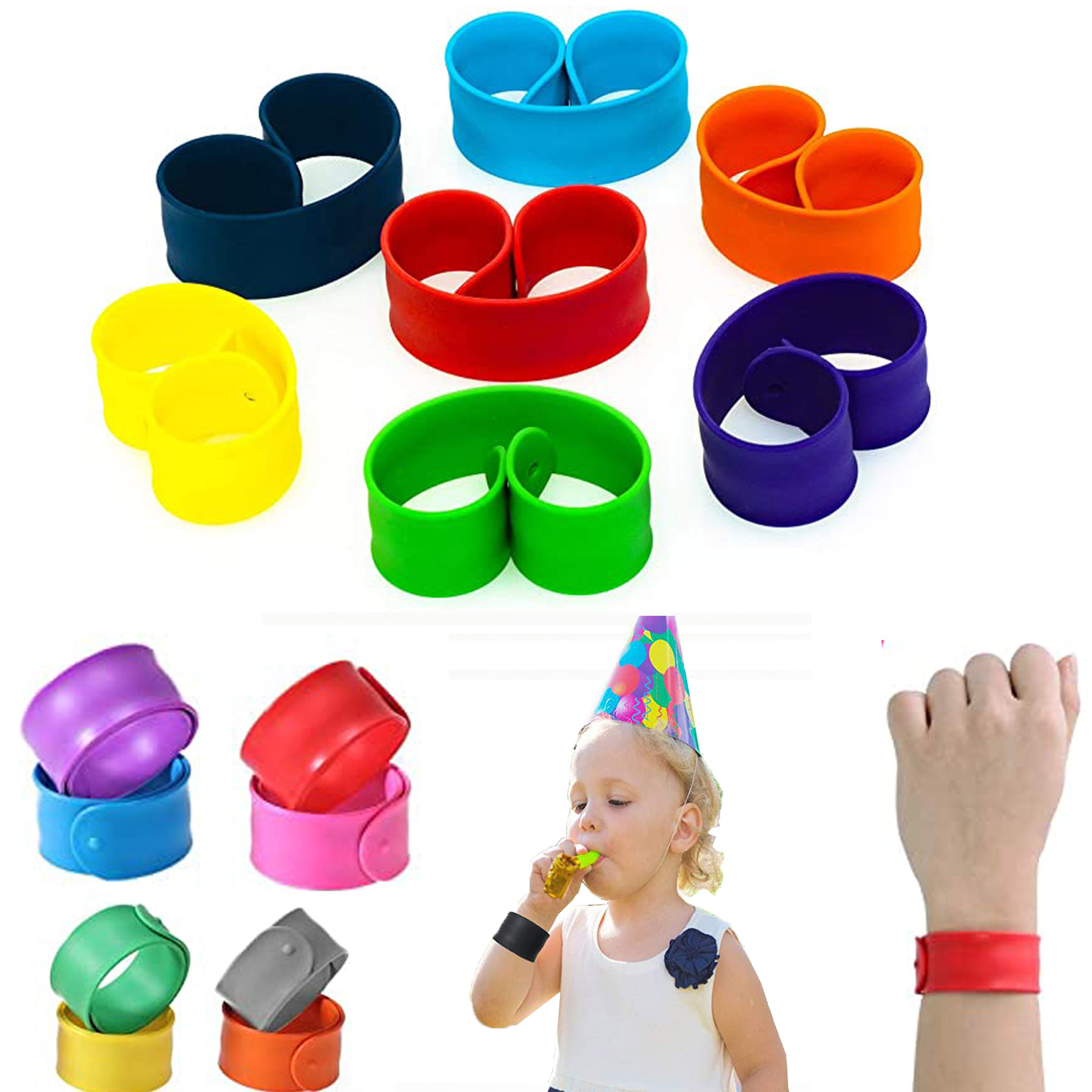 Silicone Slap Bracelet 3