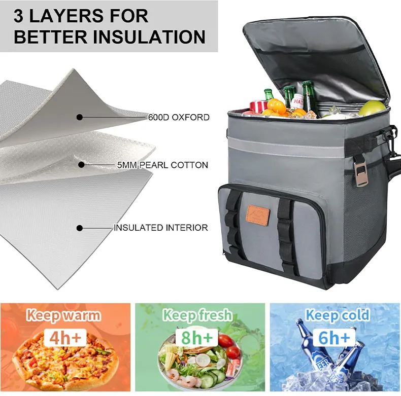 Portable Cooler With Wheels And Handle 5