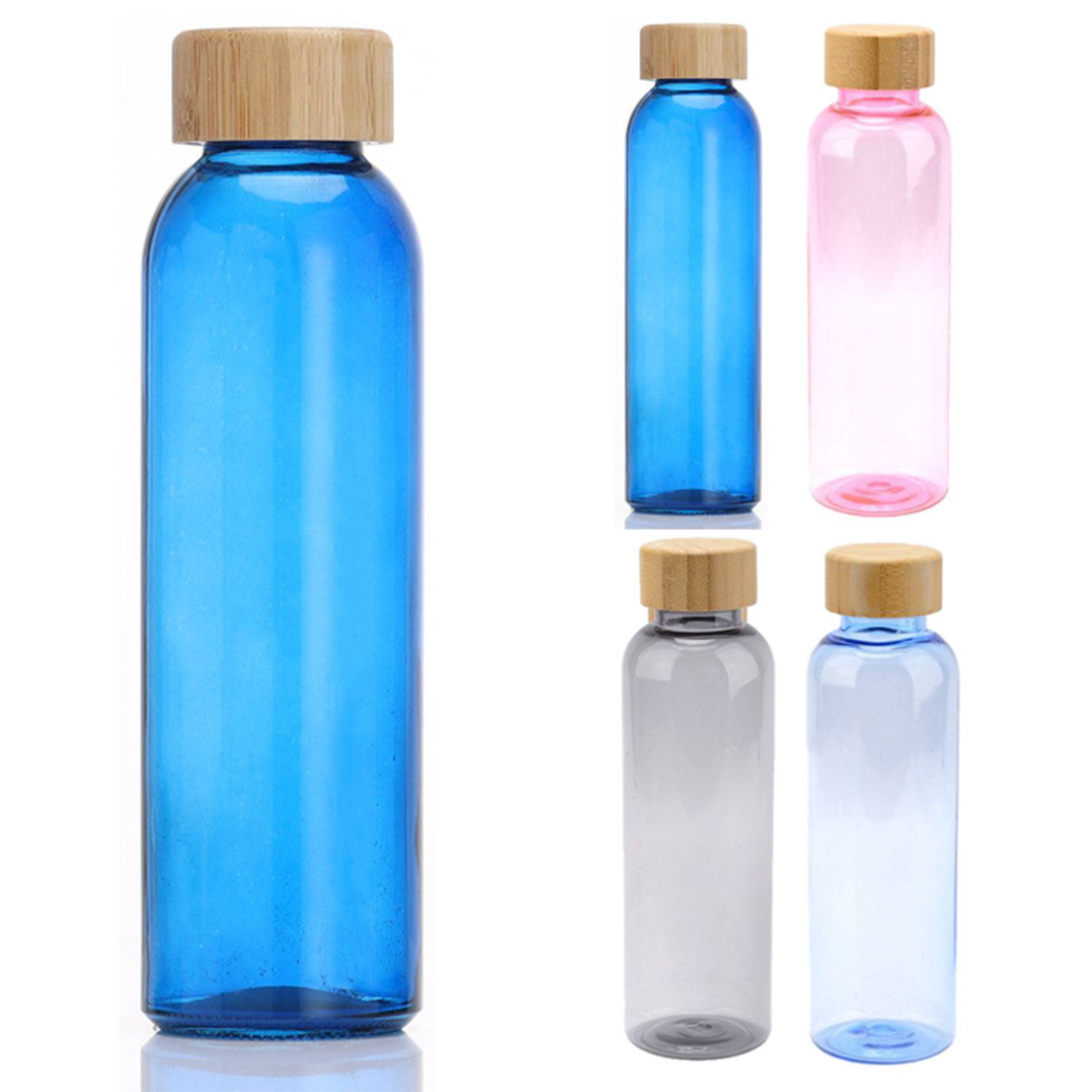 10oz Access Rpet Bottle W/ Bamboo Lid 4
