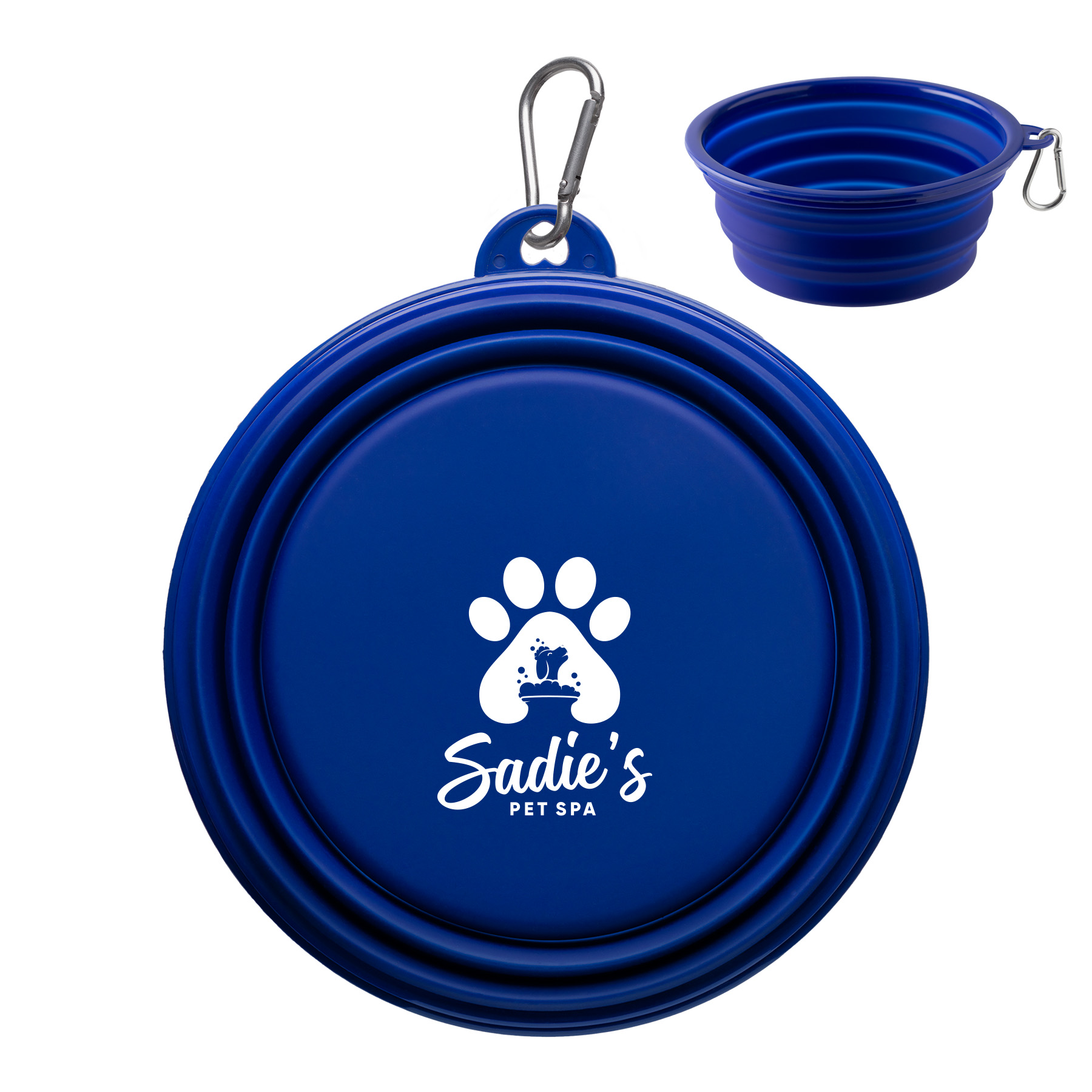 Large Collapsible Silicone Pet Bowl 14