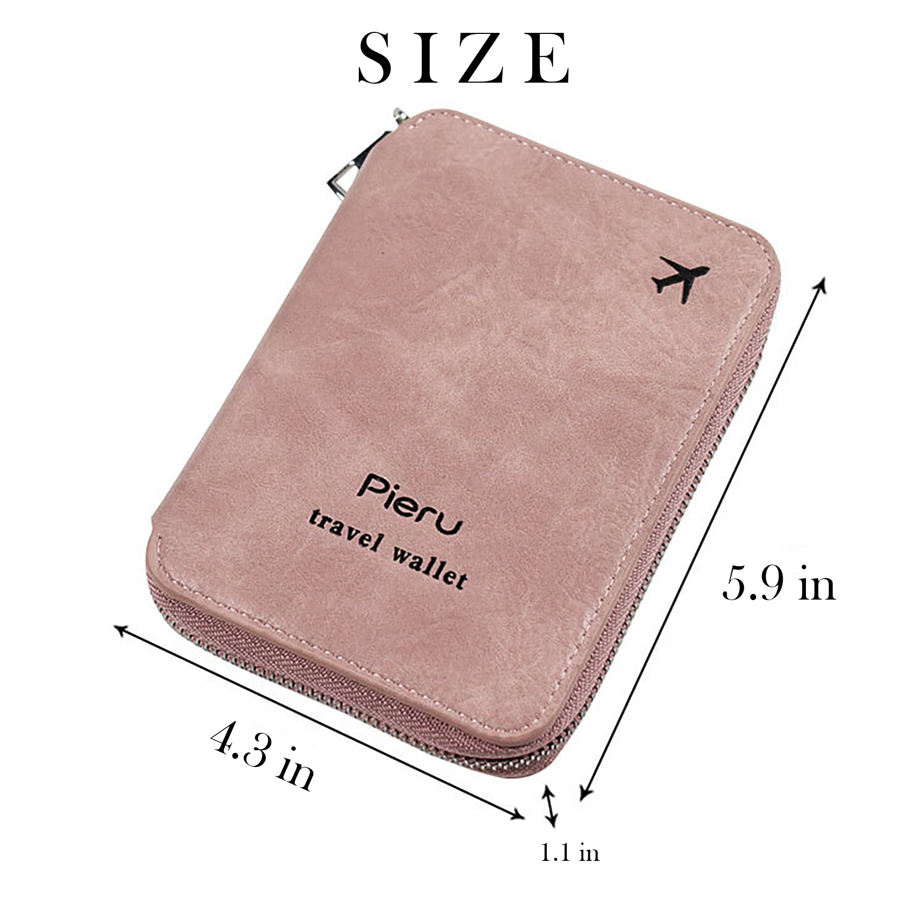 PU Travel Zipper Storage Bag 2