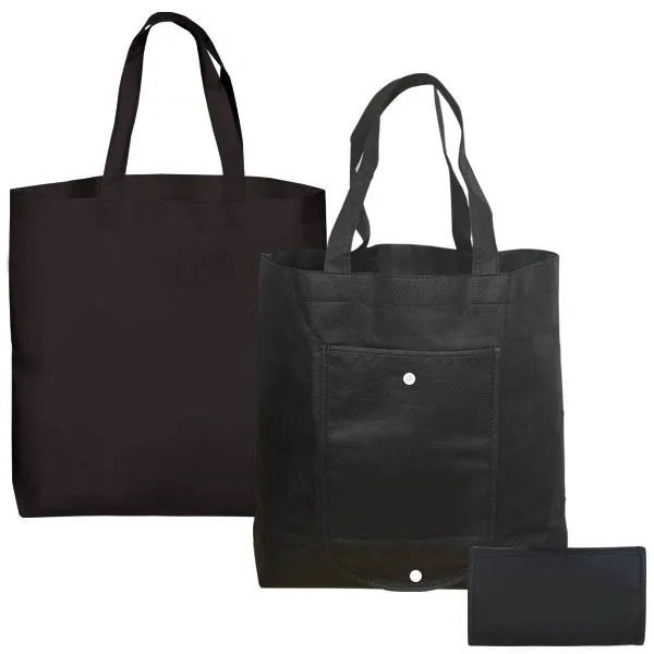 Recycled Pet Folding Non-woven Tote Bags 4