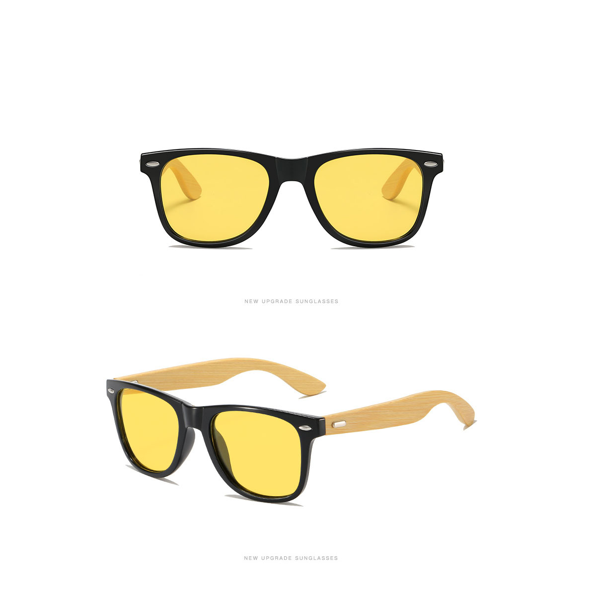 Bamboo Retro Sunglasses 7