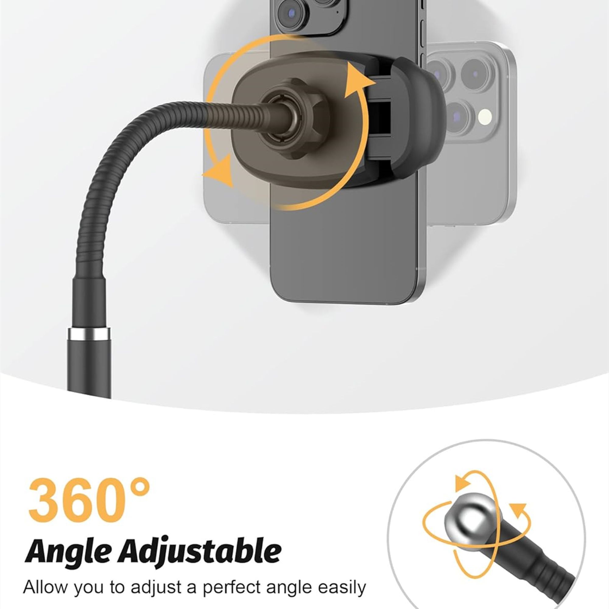 Flexible Arm Cell Phone Stand 6