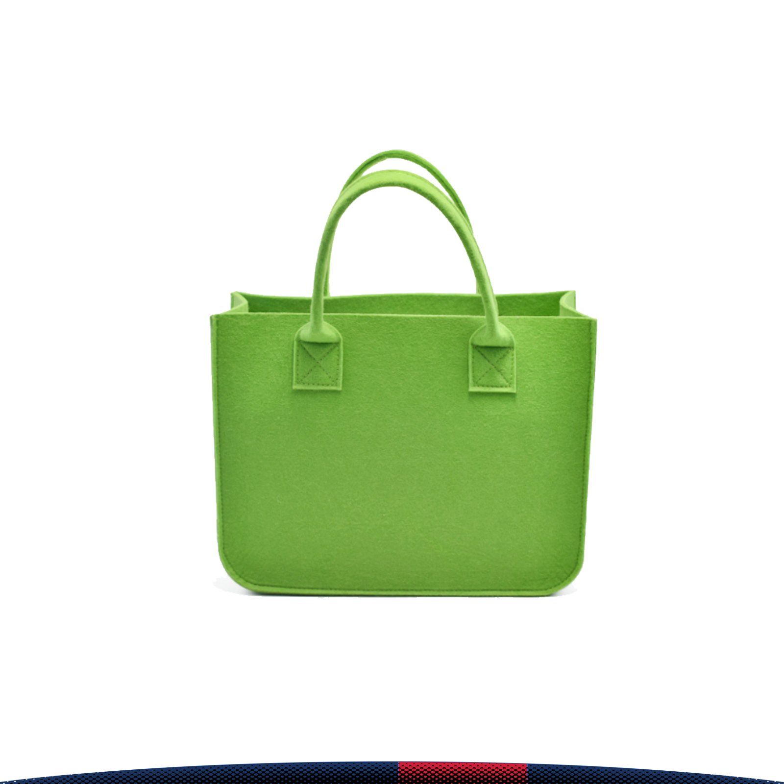 Felt Shopping Bag, custom tote bag with logo imprint 2