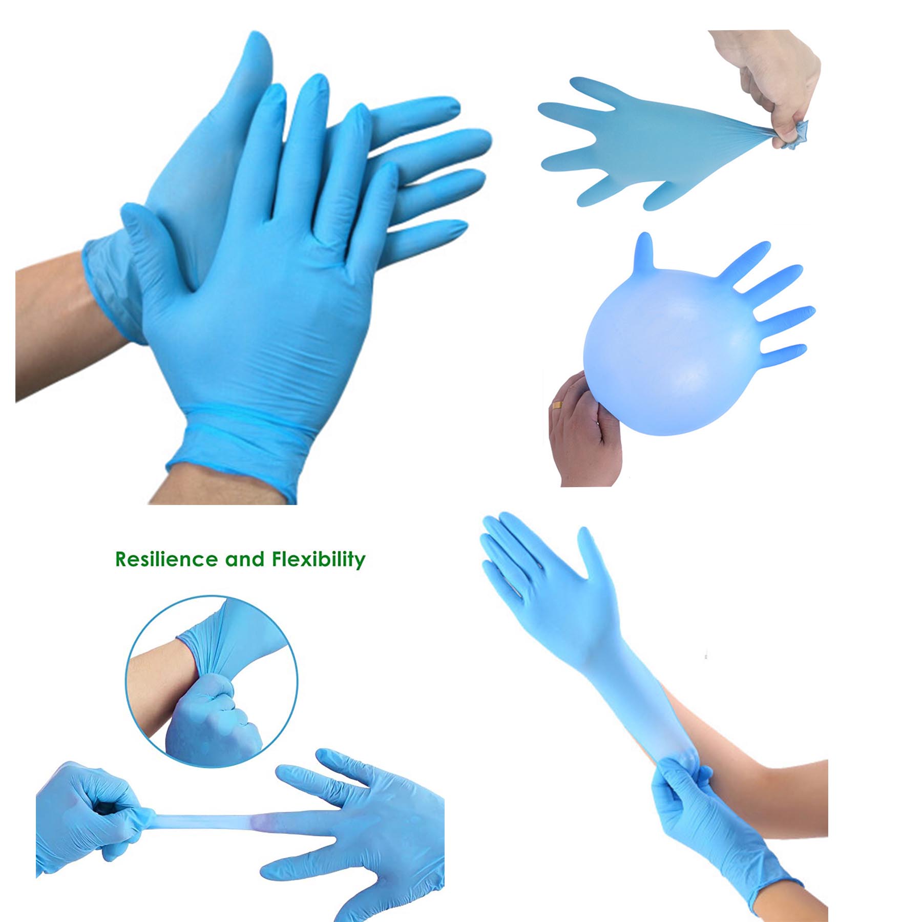 Disposable Nitrile Protective Gloves 2