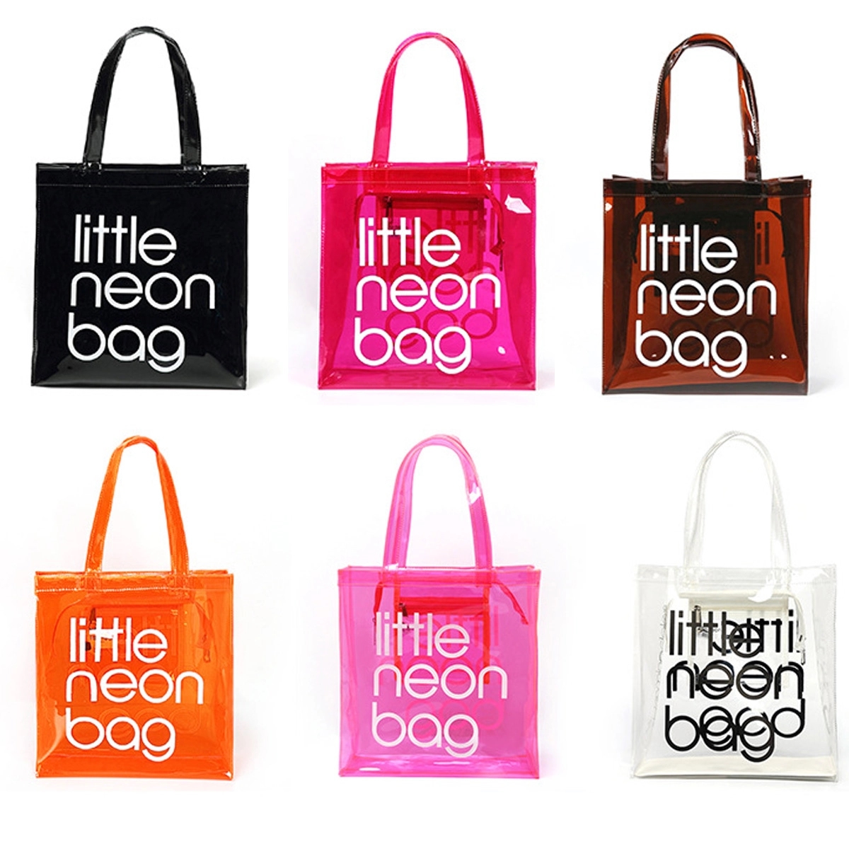 Clear Pvc Jelly Tote Bag 2