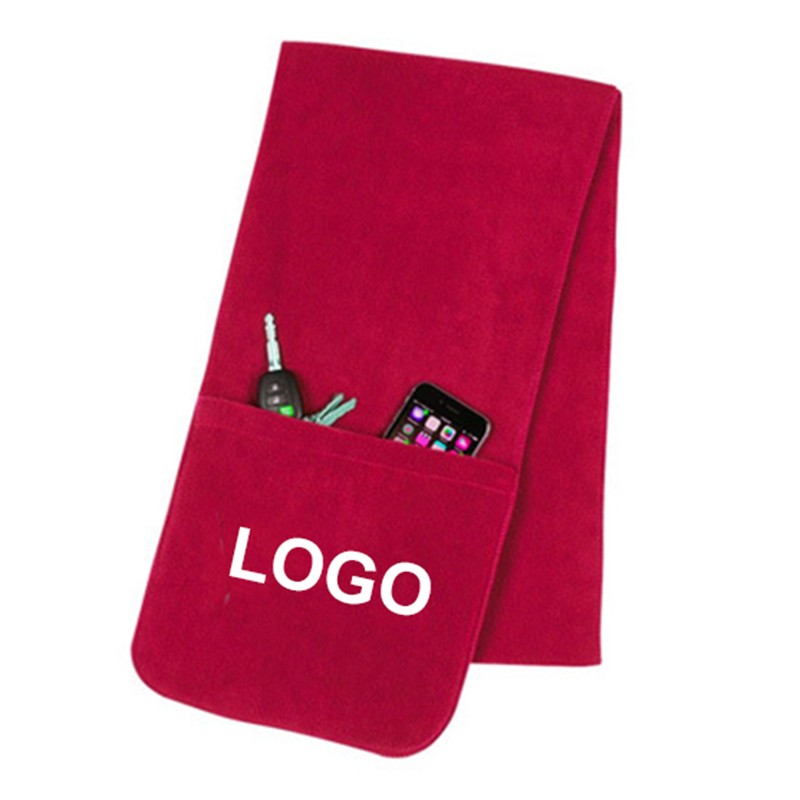 Fleece Scarf With Pockets 2