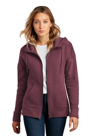 Women's Perfect Weight Fleece Drop Shoulder Full-Zip Hoodie