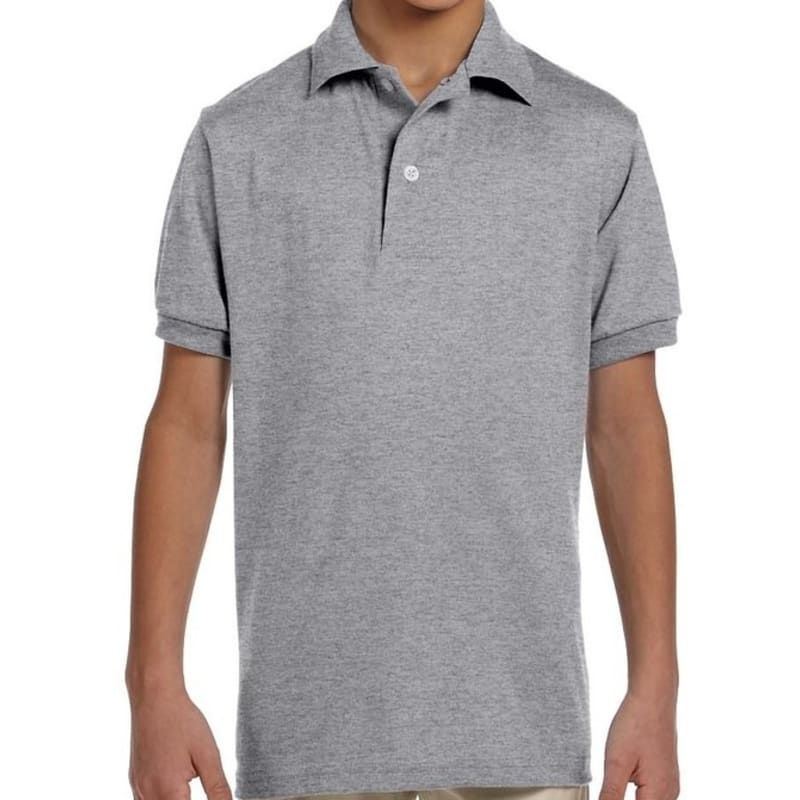 Jerzees Youth 5.6 Oz., 50/50 Jersey Polo With SpotShield™ 9