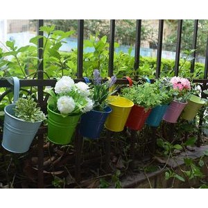Lightweight Colorful Garden Flower Pots 3