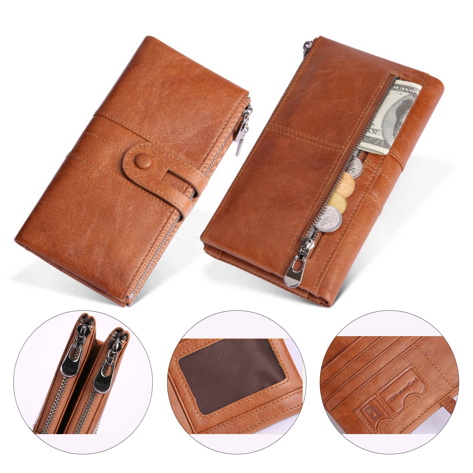 Large Leather Women Wallet 5