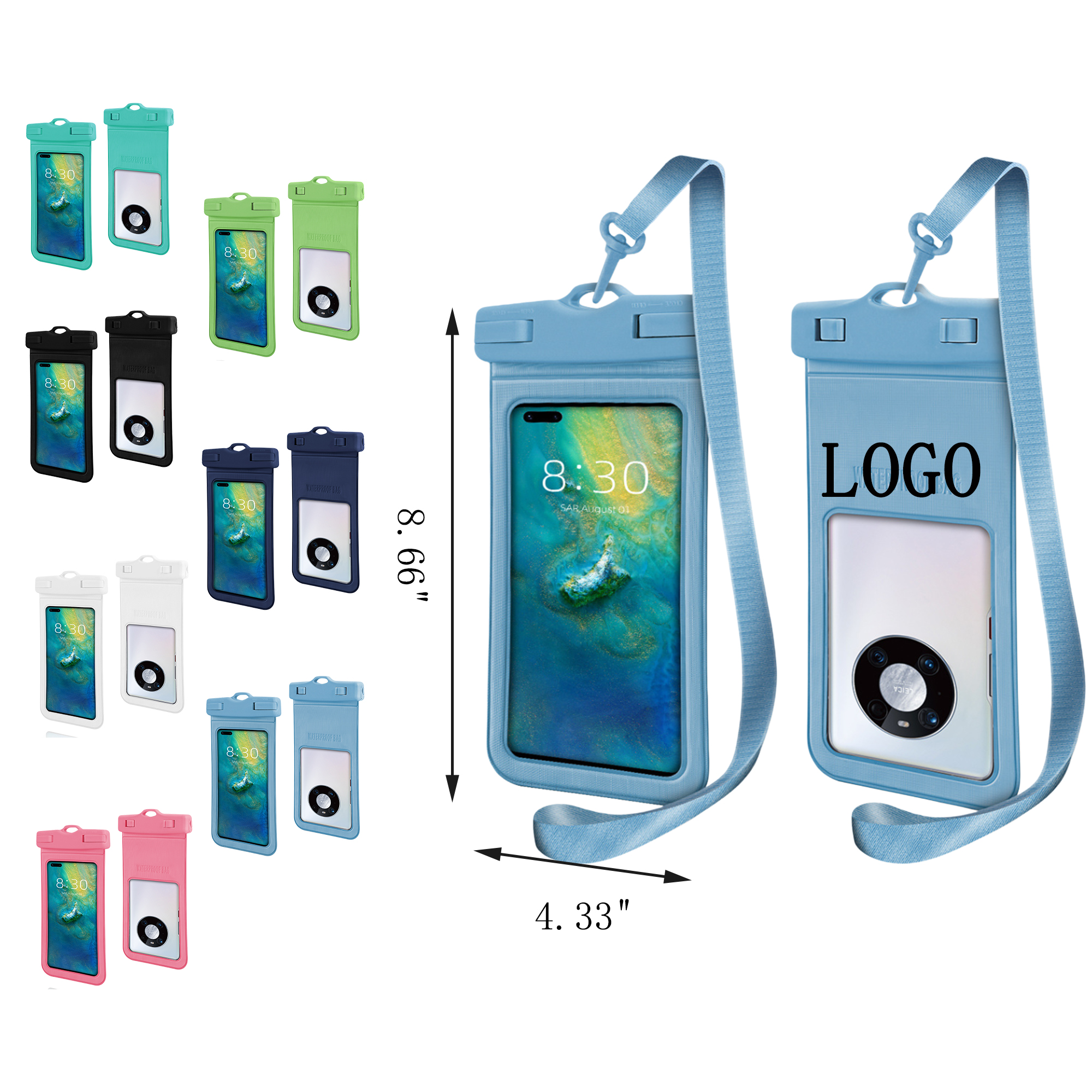 Waterproof Universal Cell Phone Smartphone Pouch Bag 2