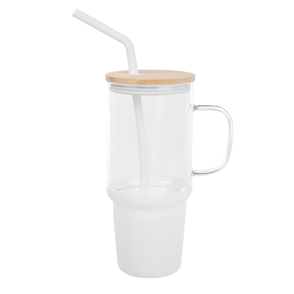 32 Oz. Evelyn Glass Tumbler With Handle 6