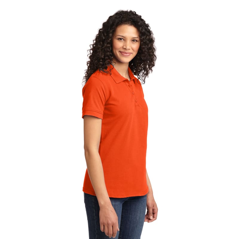 Port & Company Women's Core Blend Pique Polo. 42
