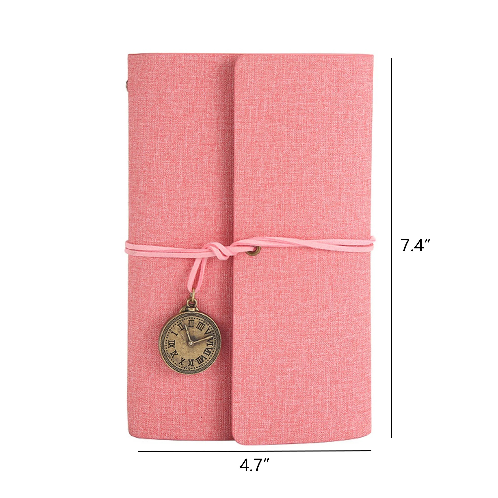 Full Color Pu Leather A6 Strappy Notebook 5