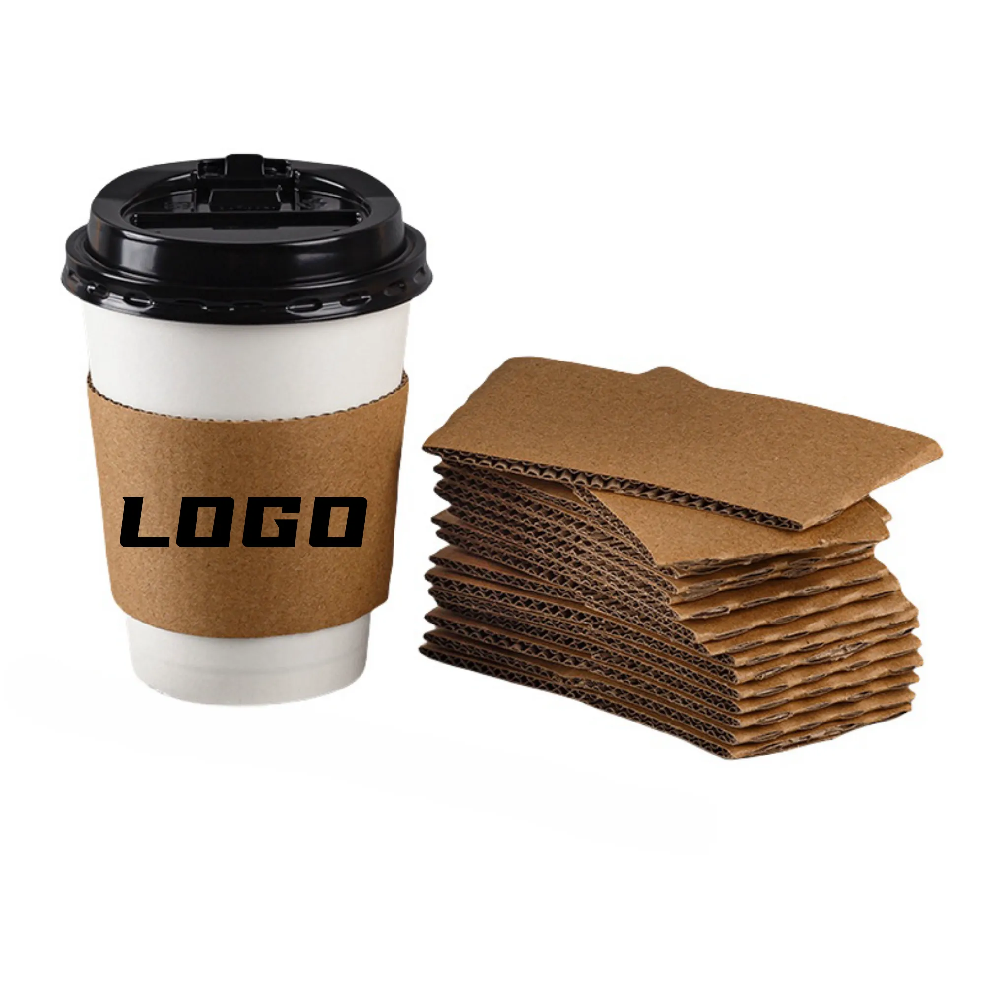 Disposable Coffee Cup Paper Sleeve