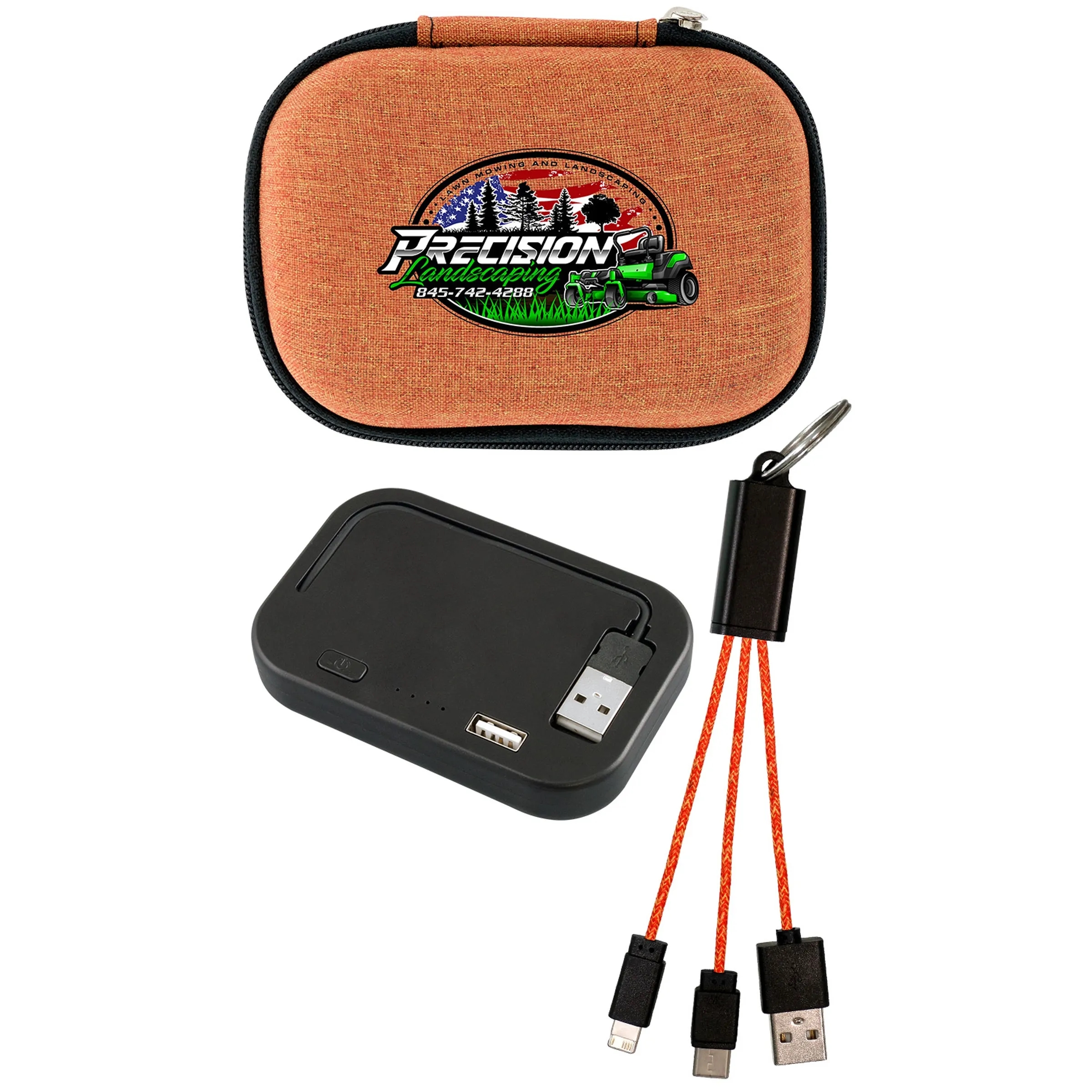 Ridge Fitted Keychain Cable Set 9