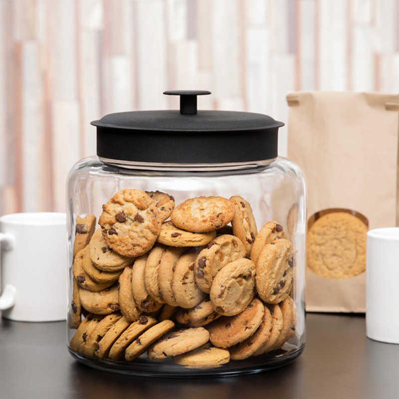 Anchor Hocking 88904 1 1/2 Gallon Glass Montana Jar with Metal Lid 2