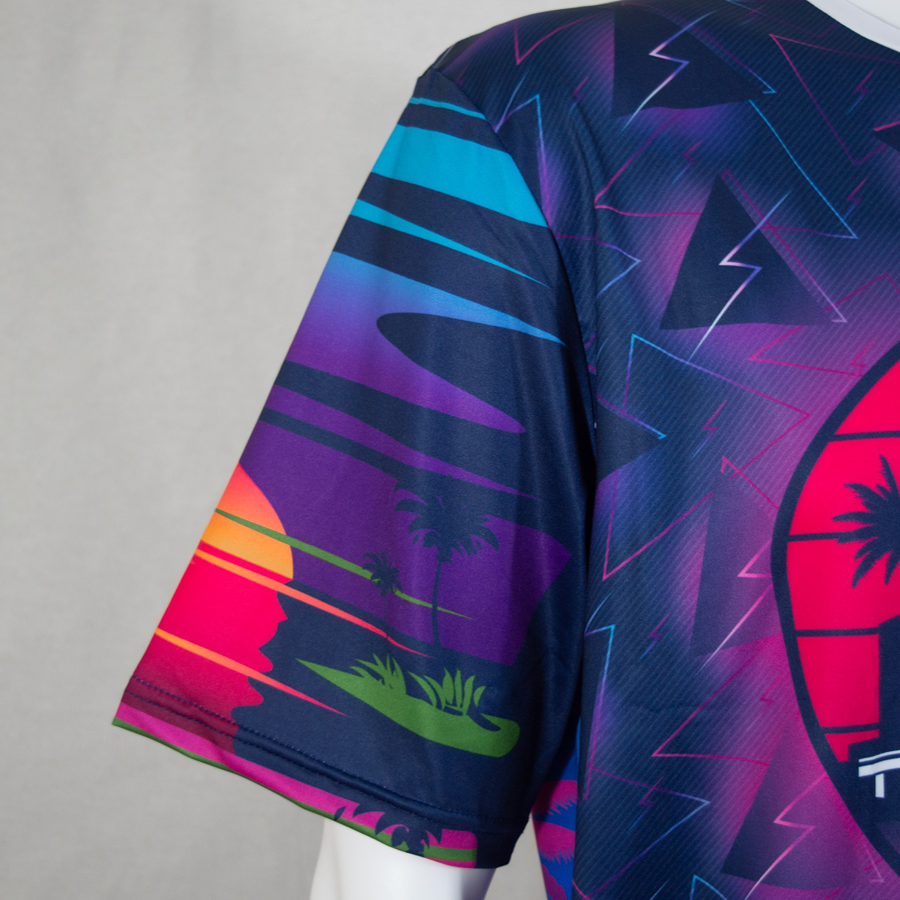 Unisex & Kids Sublimation Spandex Interlock Short Slv TShirt 8