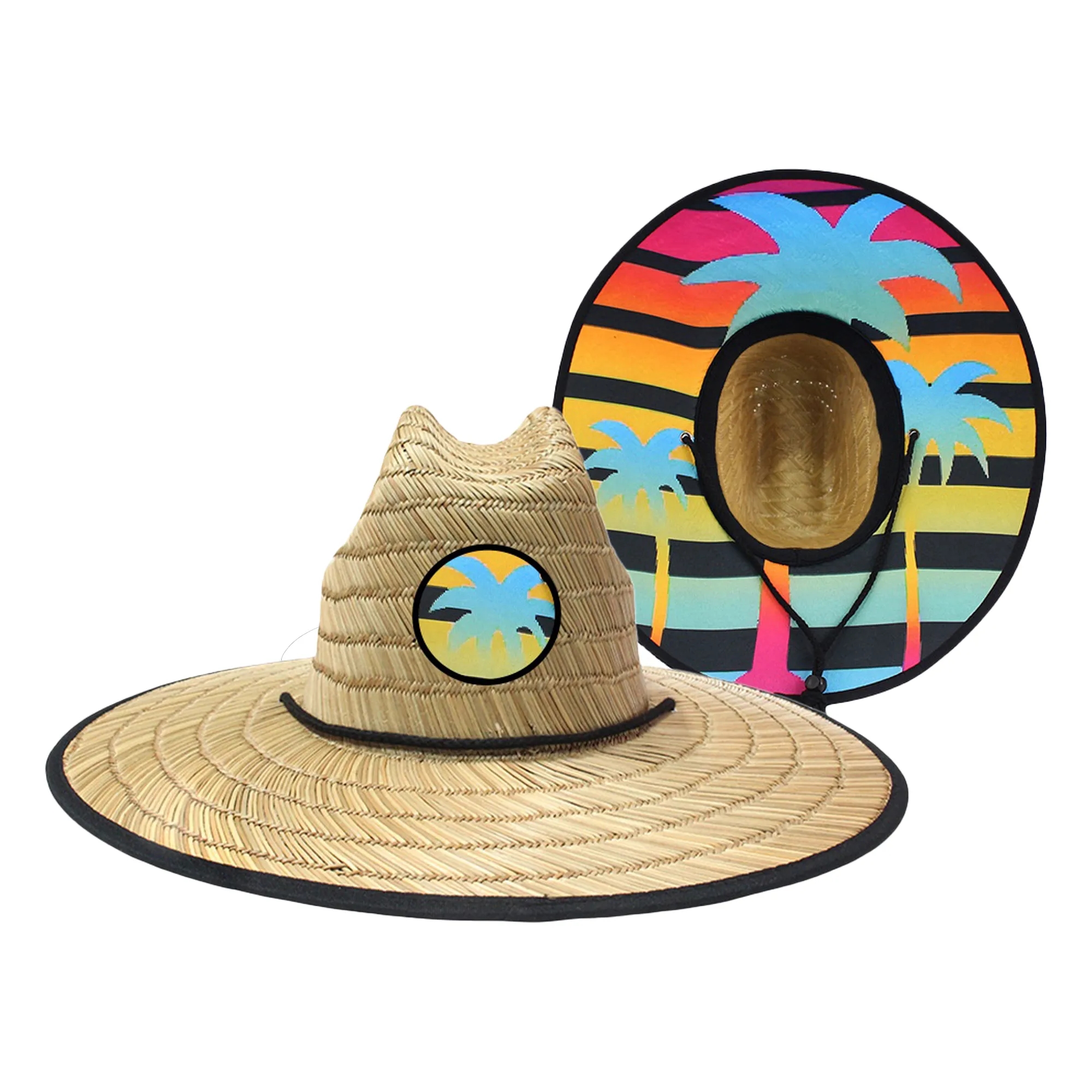 A Straw Sunshade Hat MOQ 50PCS 1