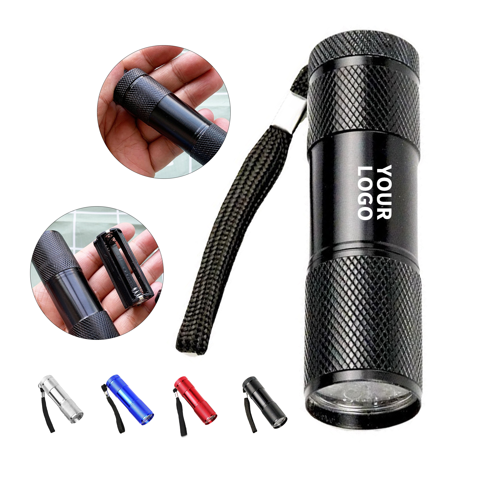 Aluminum LED Flashlight Compact Bright Design 1