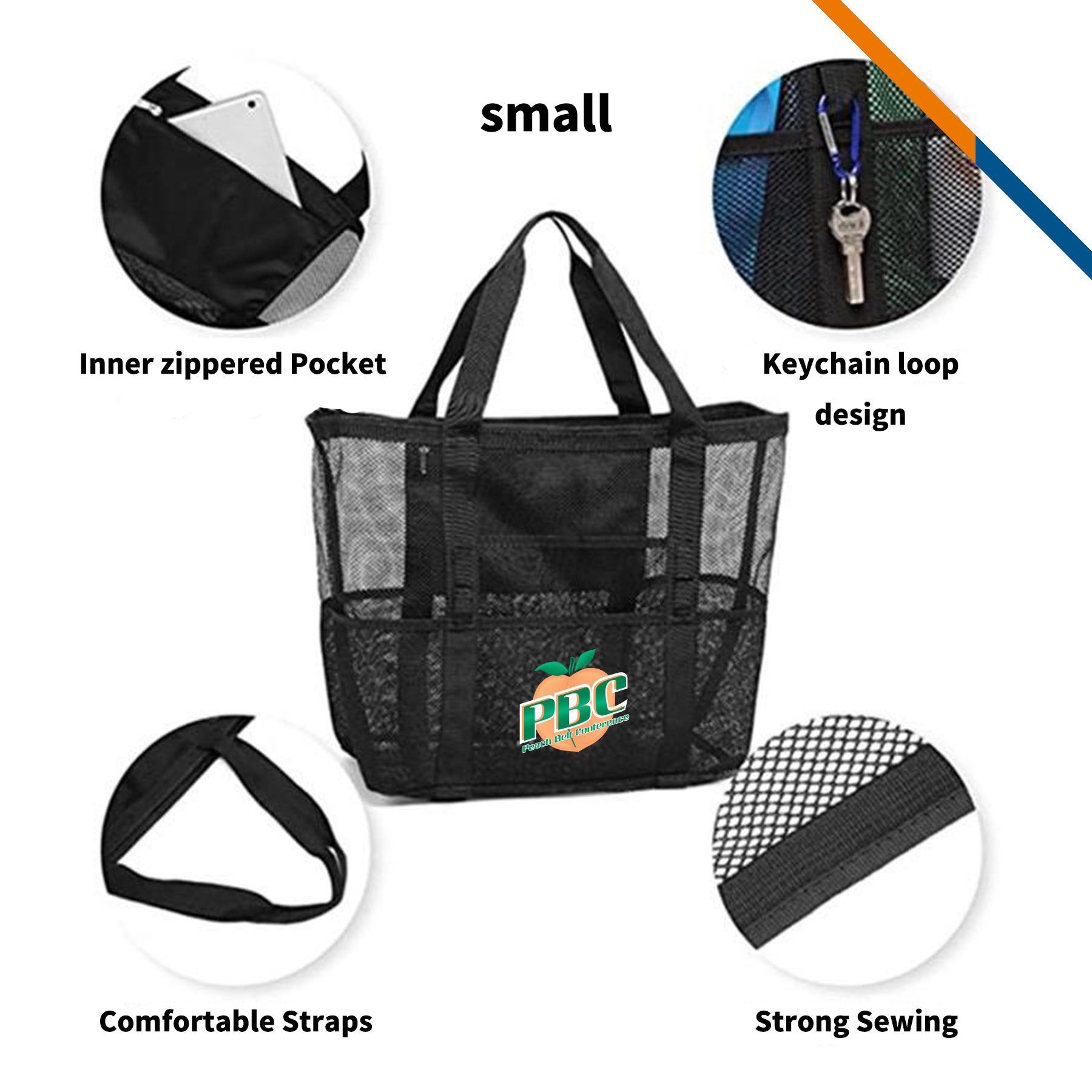 Verli Mesh Beach Bag 10