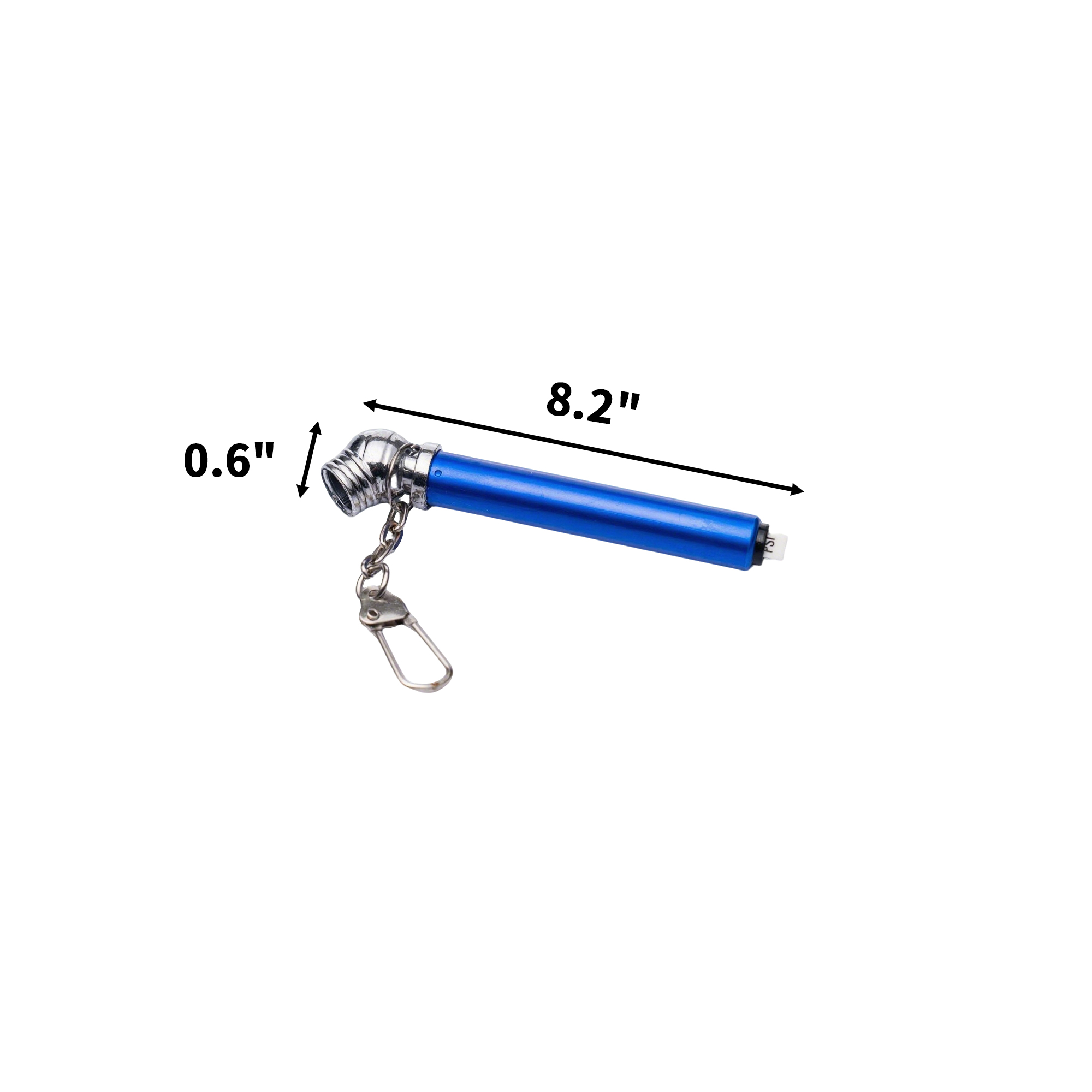 Portable Tire Pressure Gauge Keychain 8.2" Length 4