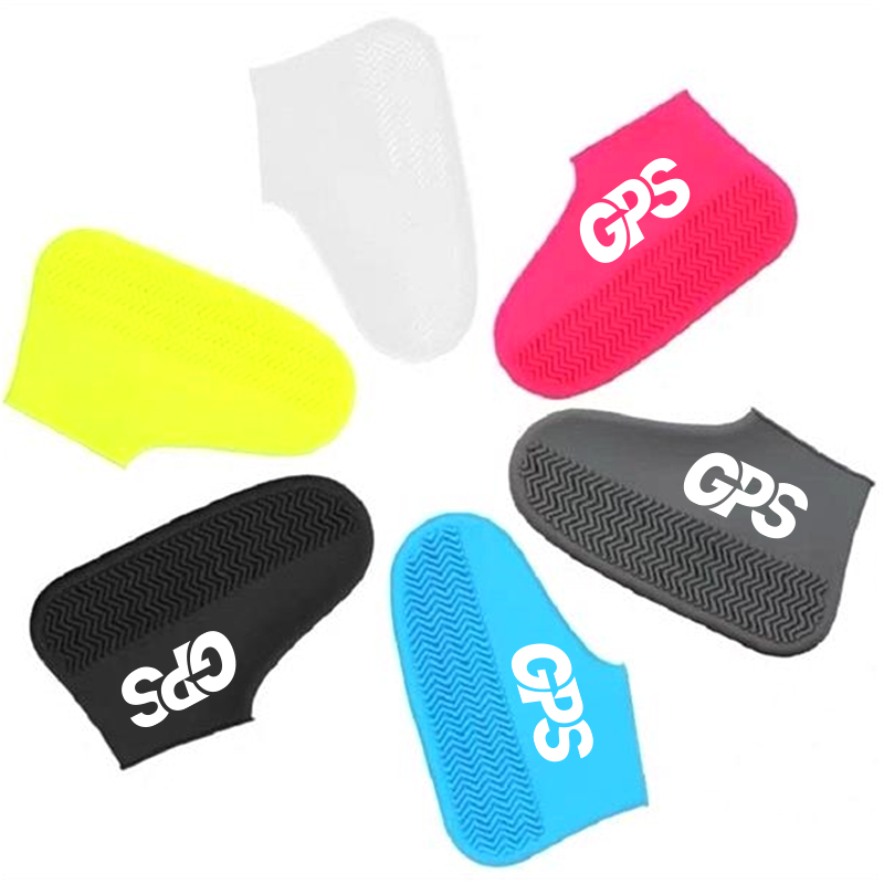 8 1/4 " Reusable Shoe Covers Silicone Waterproof 3