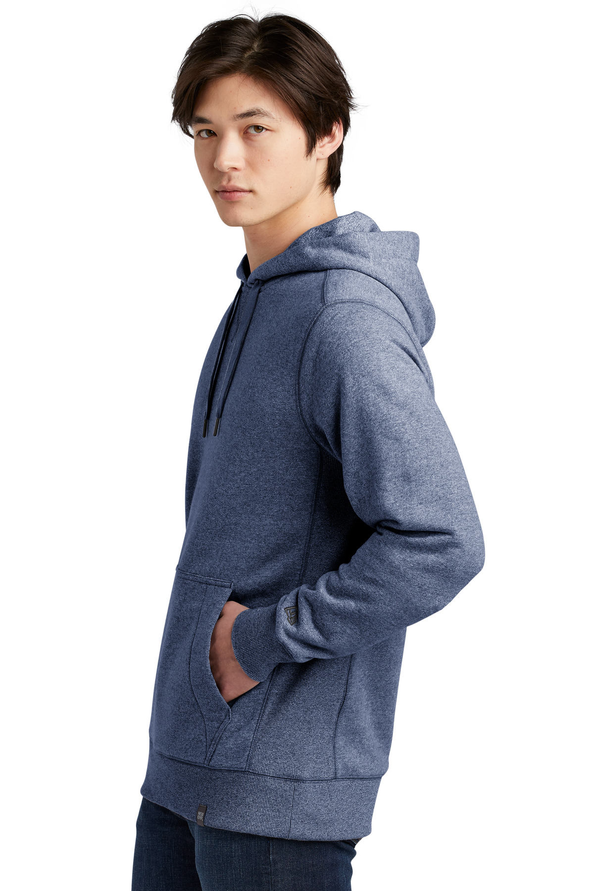 New Era French Terry Pullover Hoodie. NEA500, custom hoodie or sweatshirt with logo imprint 23