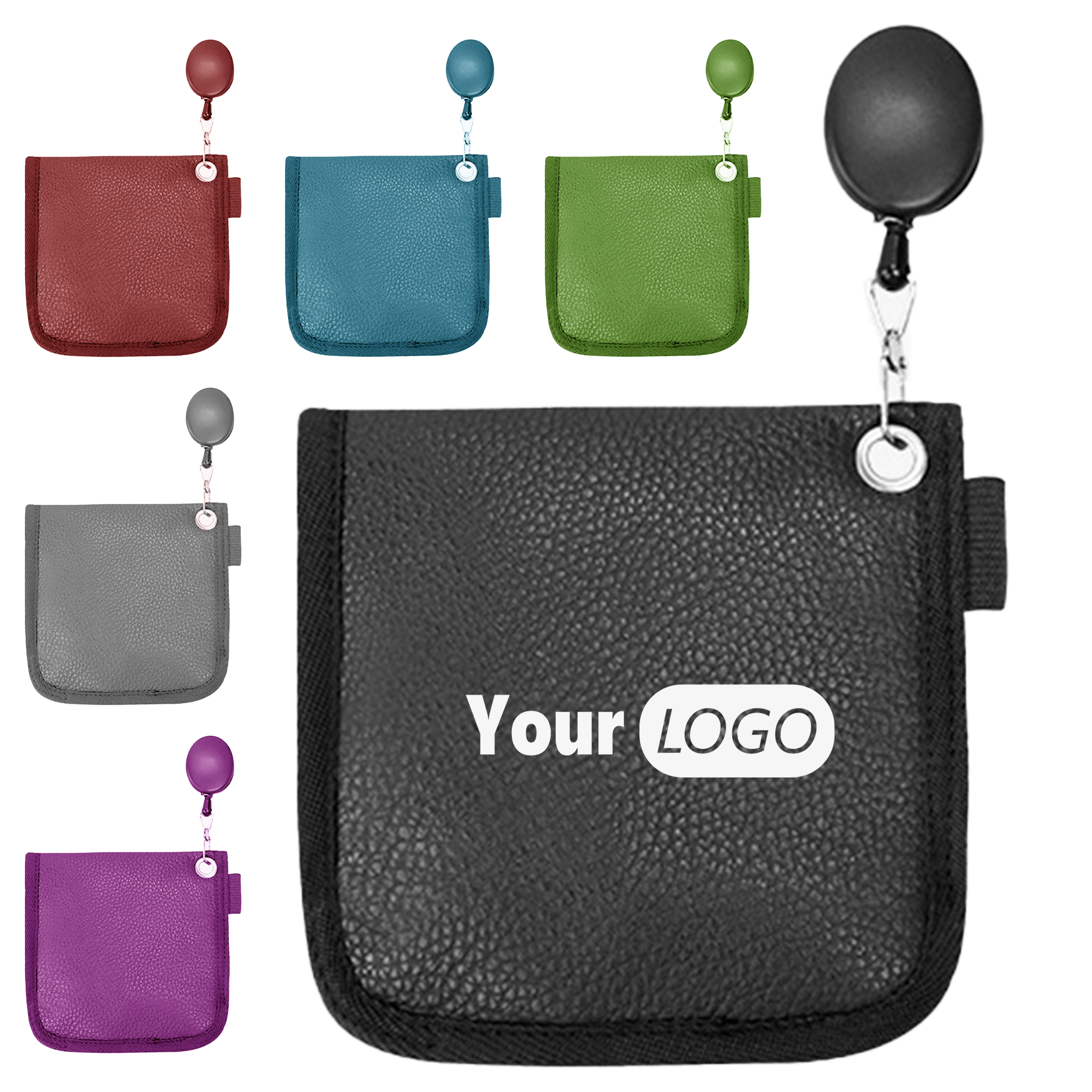 Leather Logo-Ready Golf Cleaning Cloth 4