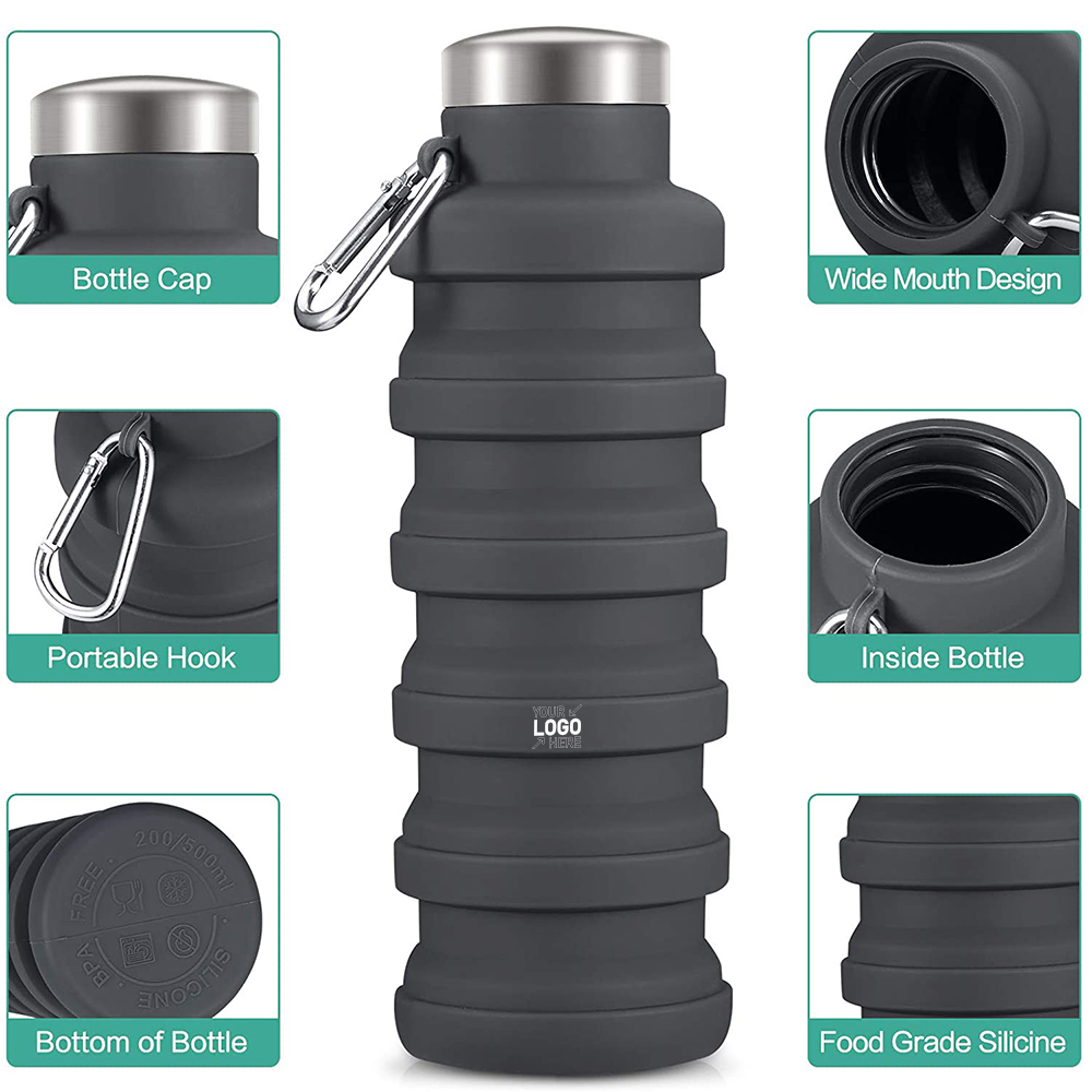 Silicon Collapsible Water Bottle 2