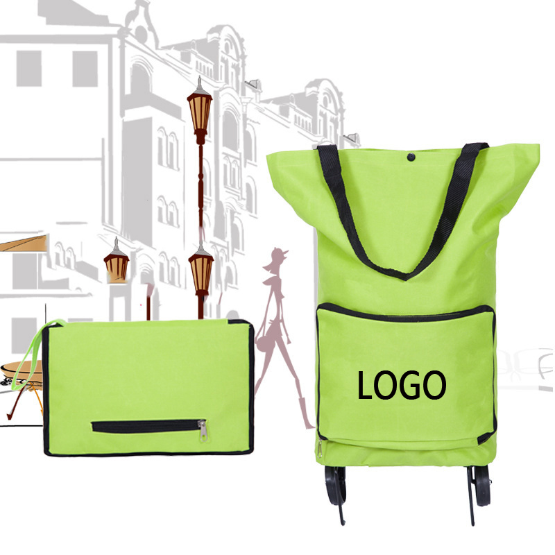 Collapsible Wheeled Shopping Cart 4