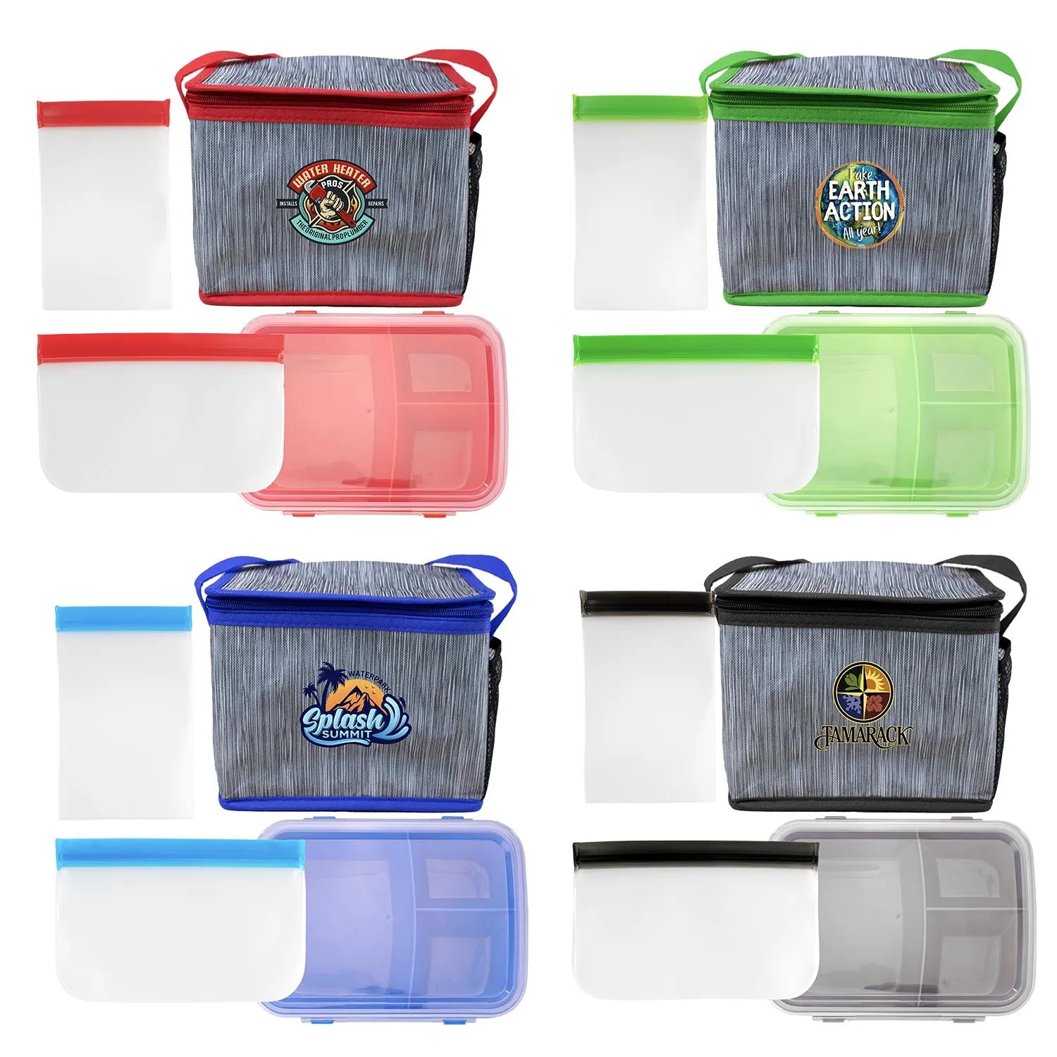 Reusable Lunch & Snack Cooler Set