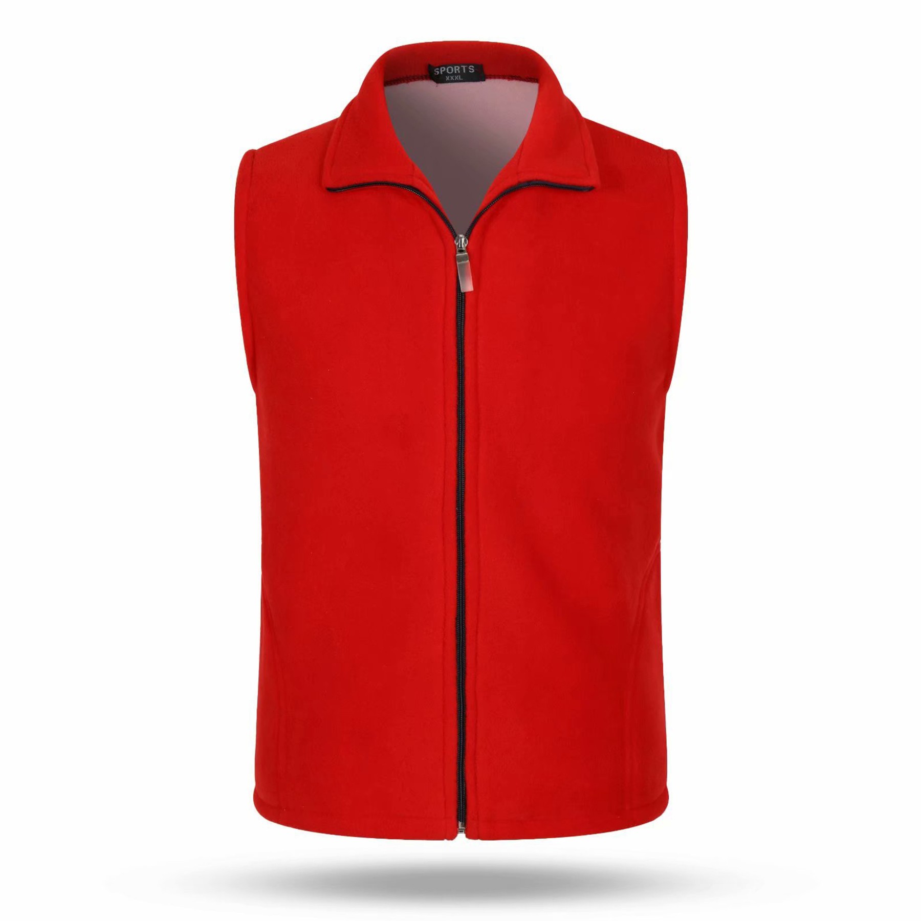 Full Zip Polar Fleece Vest 10