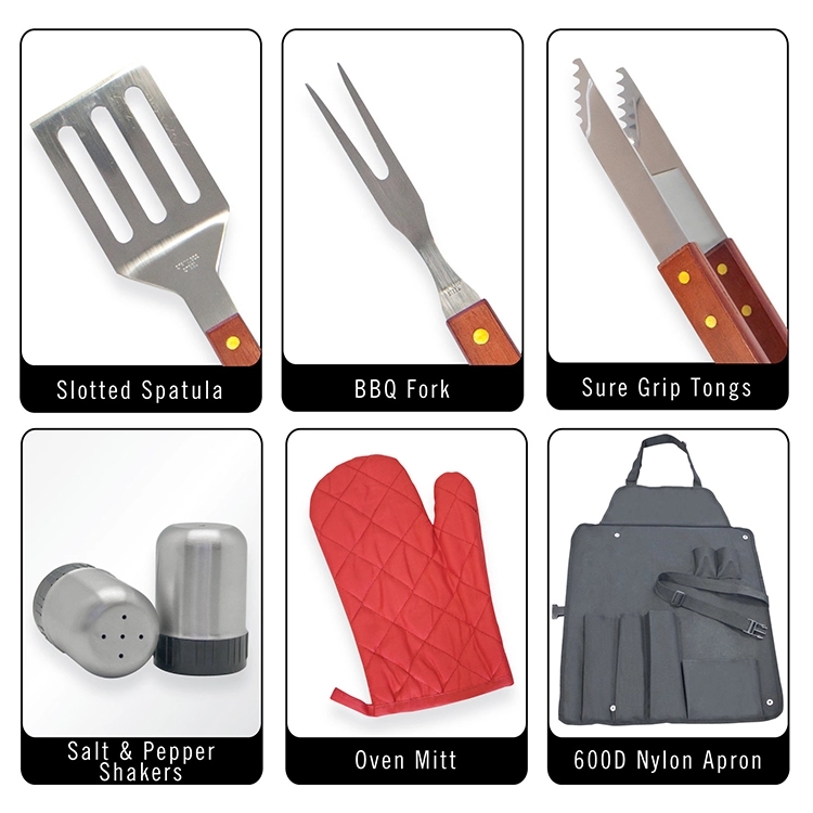 7 pc BBQ Apron Set 2