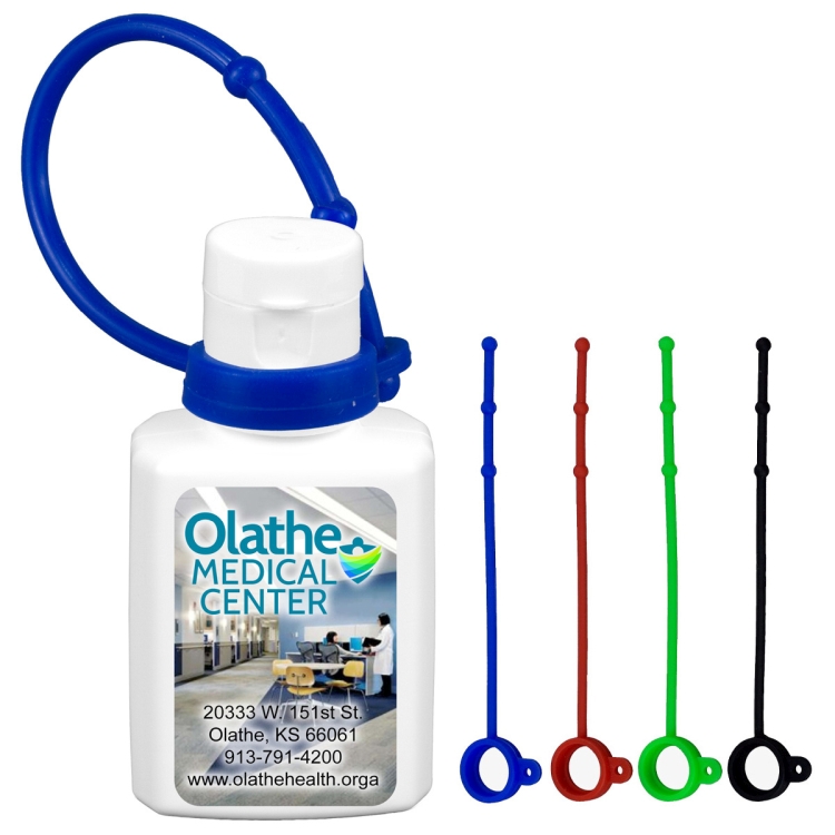 "SunFun Connect" .5 oz Broad Spectrum SPF 30 Sunscreen Lotion In Solid White Flip-Top Squeeze Bottle 2