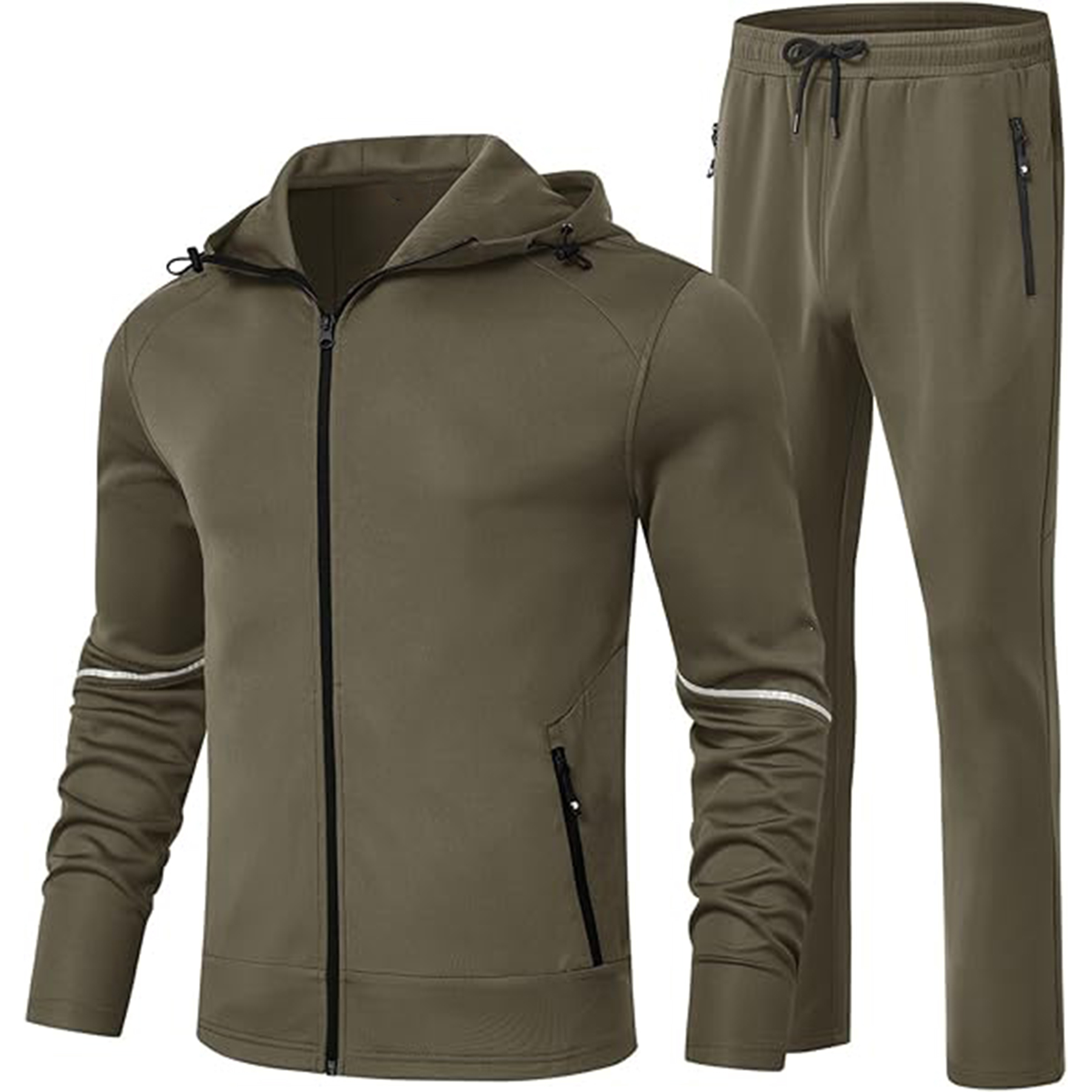 Men Running Sport Tracksuits Set 8